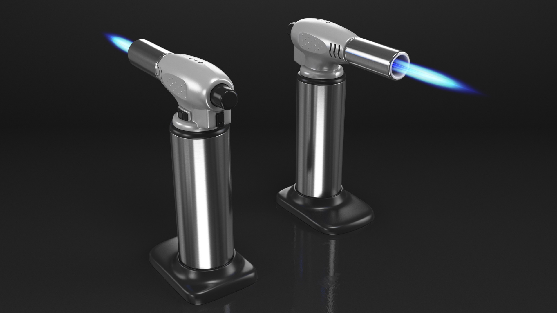 3D model Rosle 12844 Kitchen Torch Grey