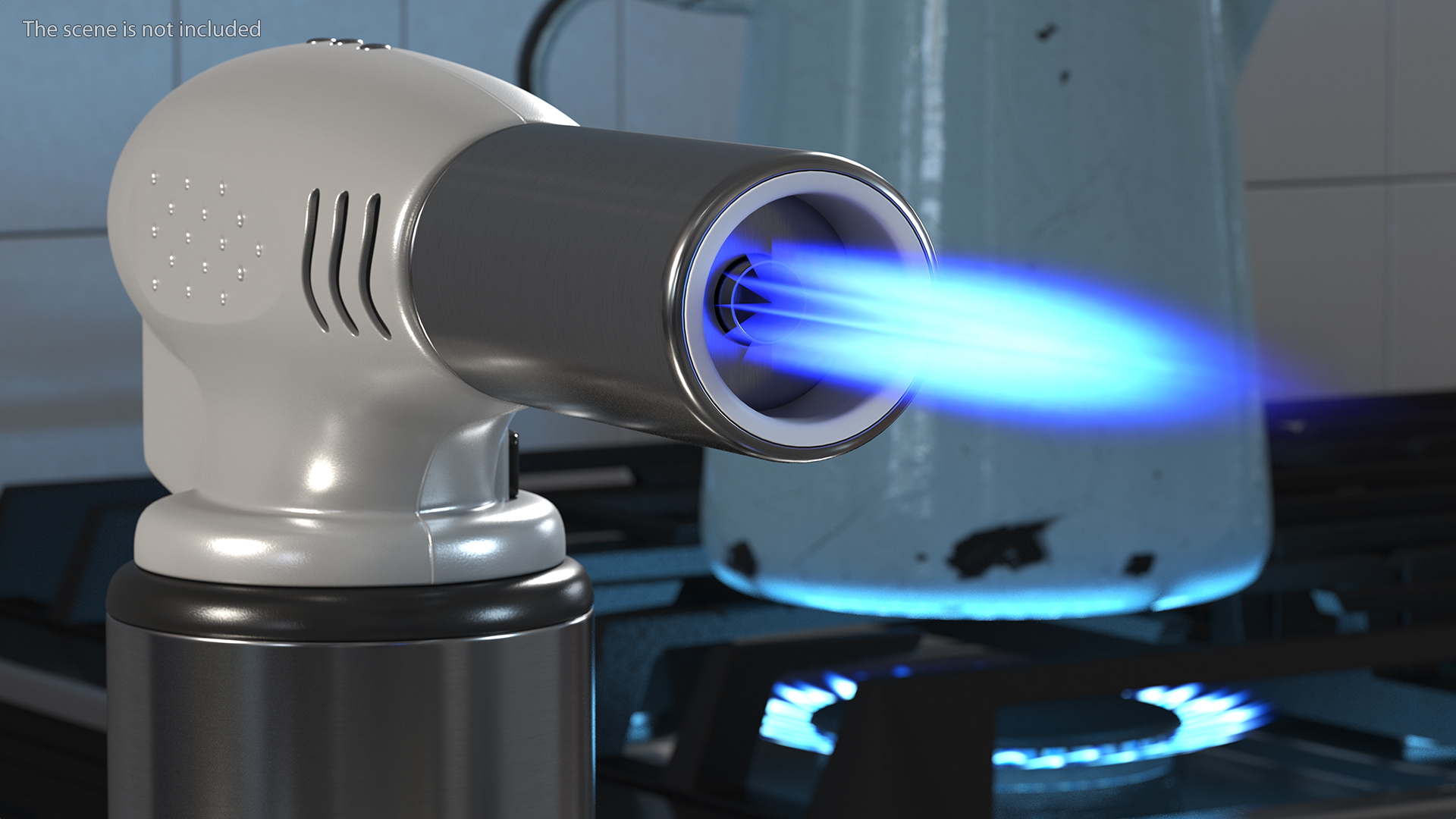 3D model Rosle 12844 Kitchen Torch Grey