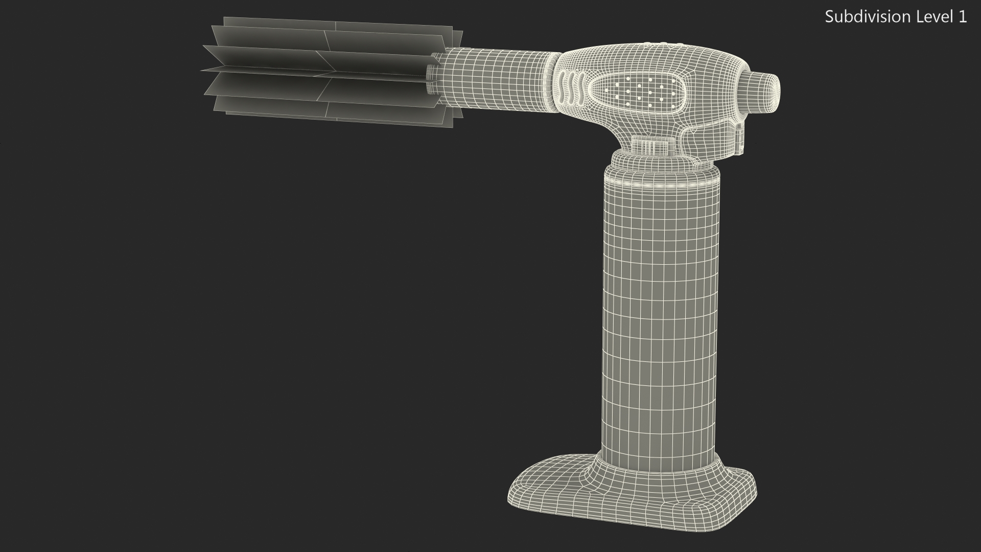 3D model Rosle 12844 Kitchen Torch Grey