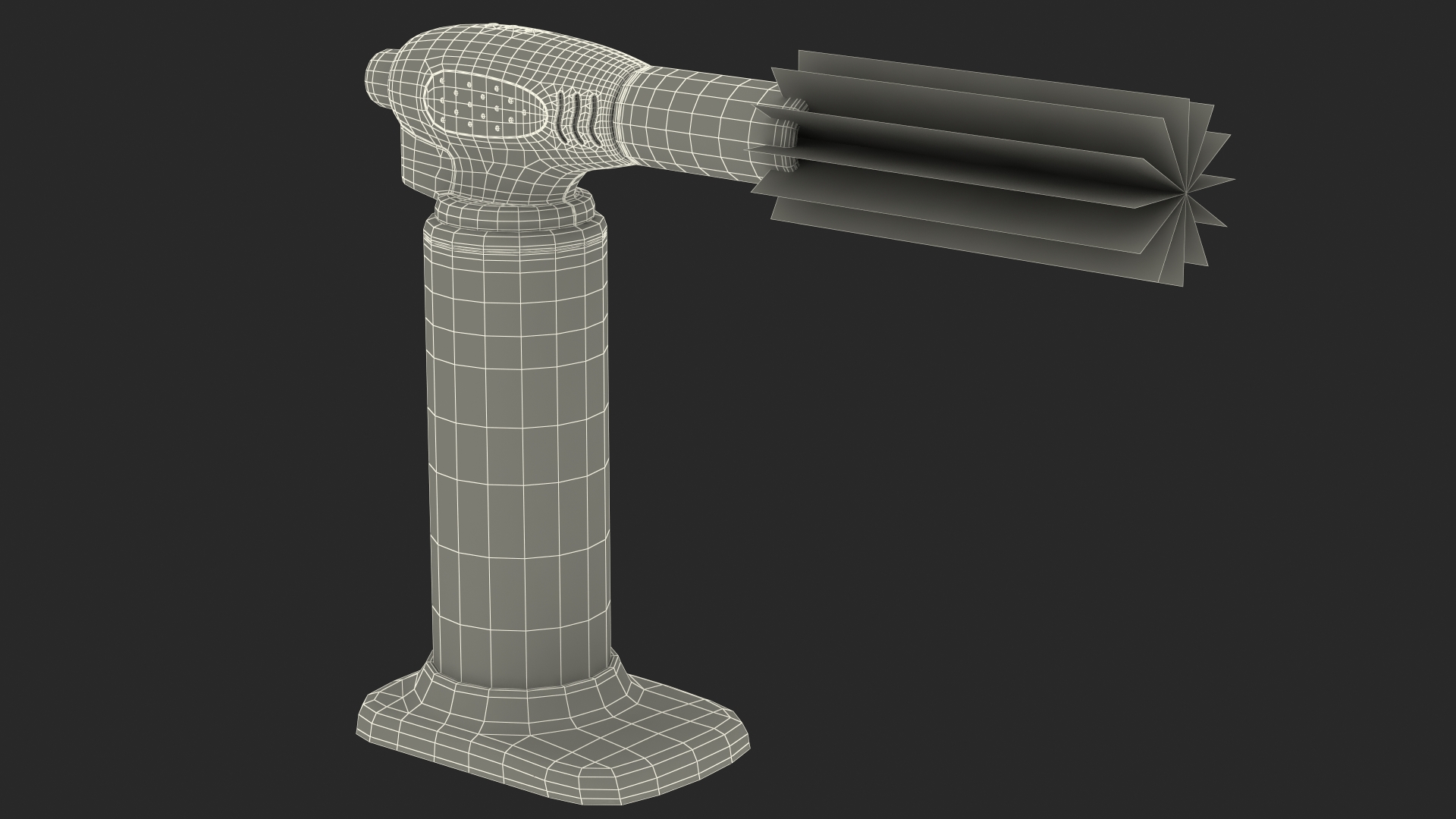 3D model Rosle 12844 Kitchen Torch Grey