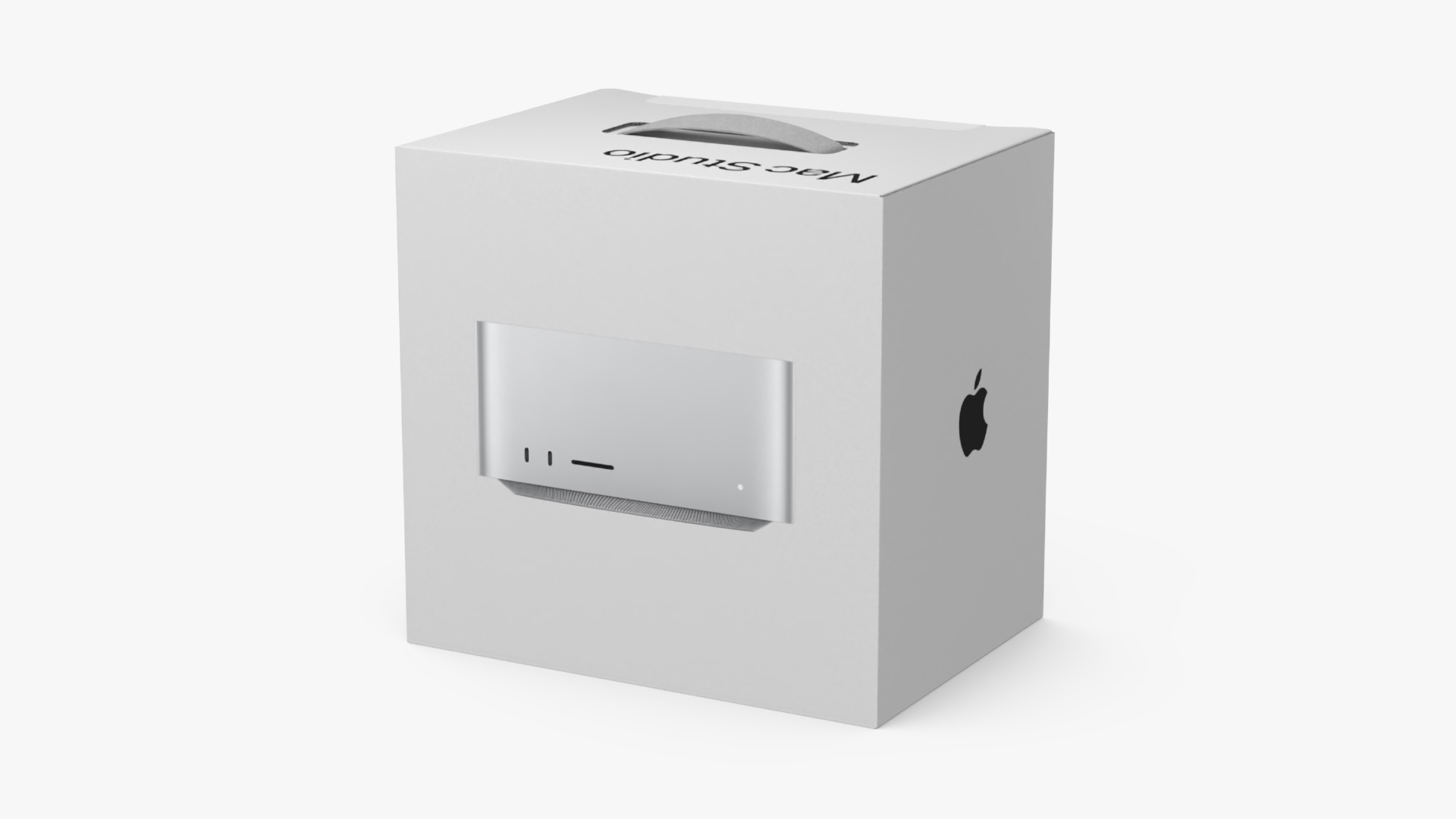 3D model Apple Mac Studio Packaging Box