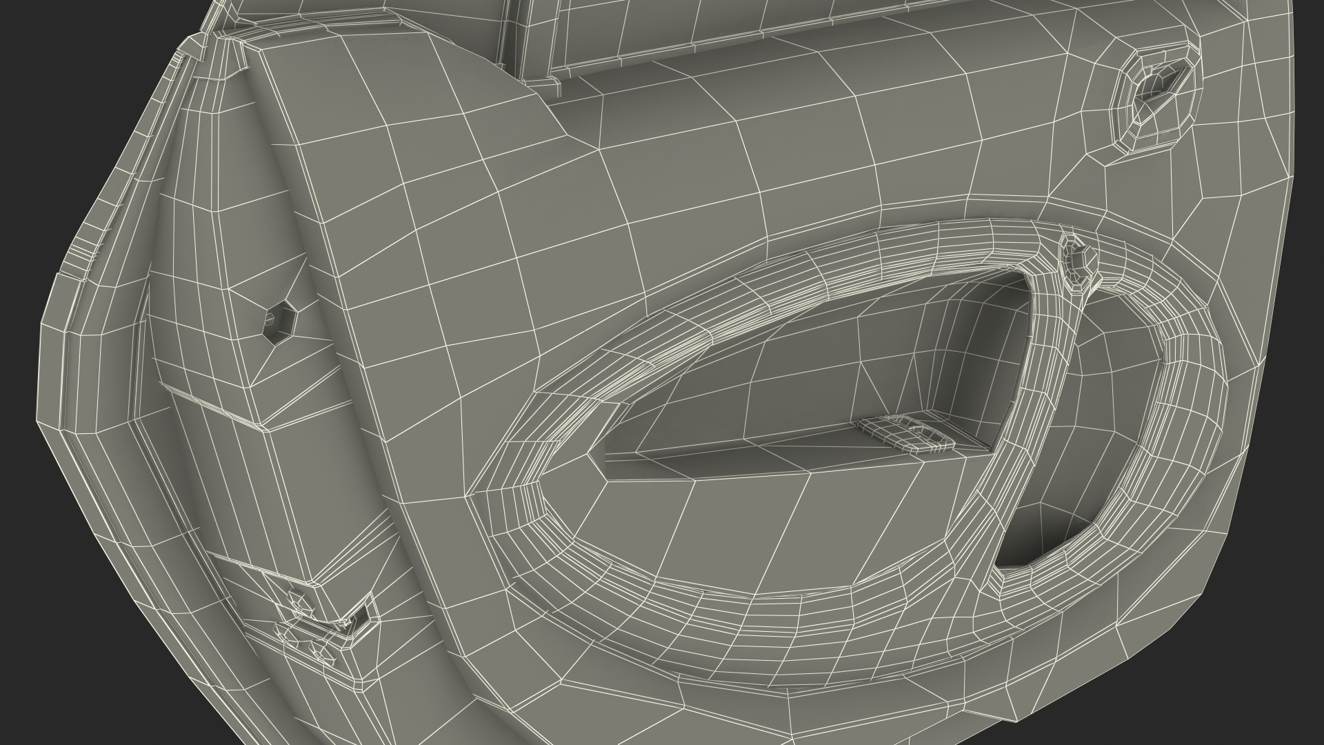 3D model Smart EQ Fortwo Door