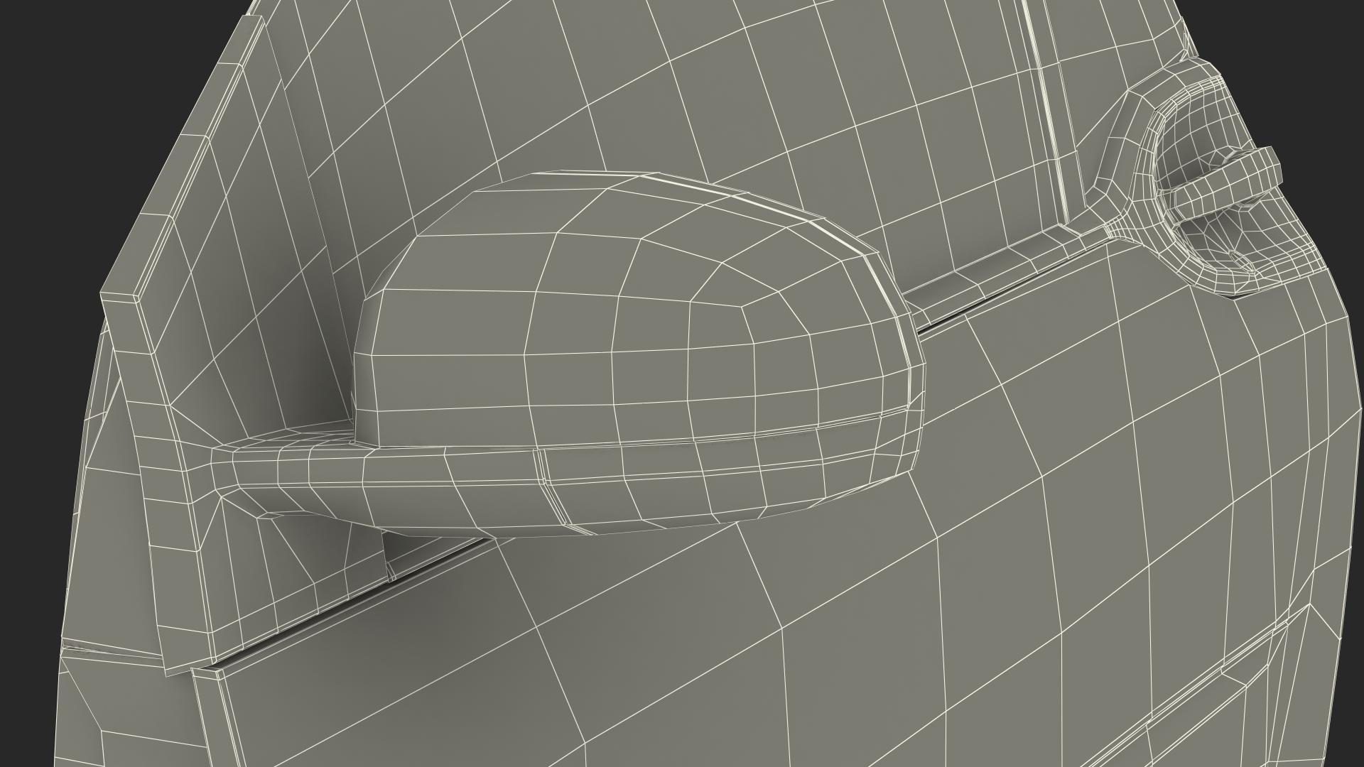 3D model Smart EQ Fortwo Door
