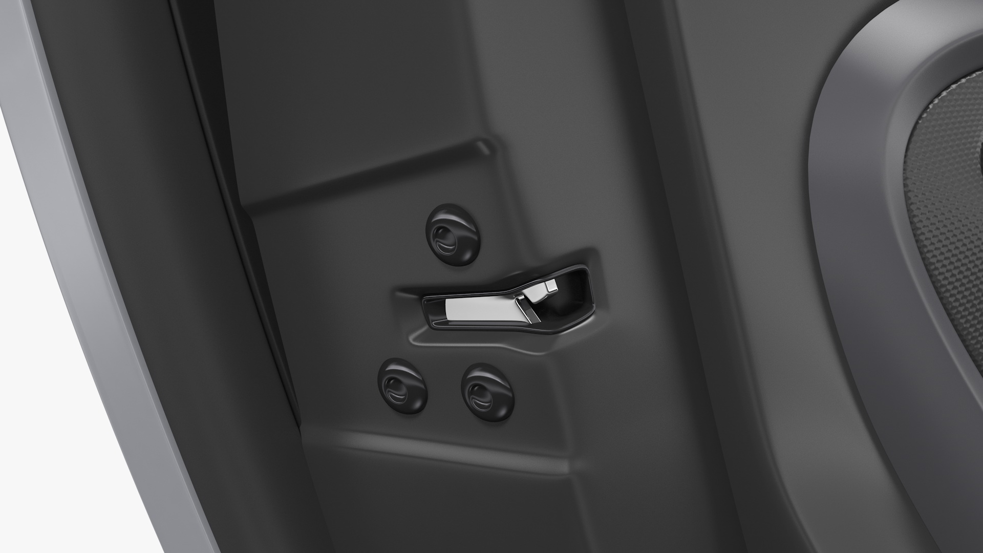 3D model Smart EQ Fortwo Door