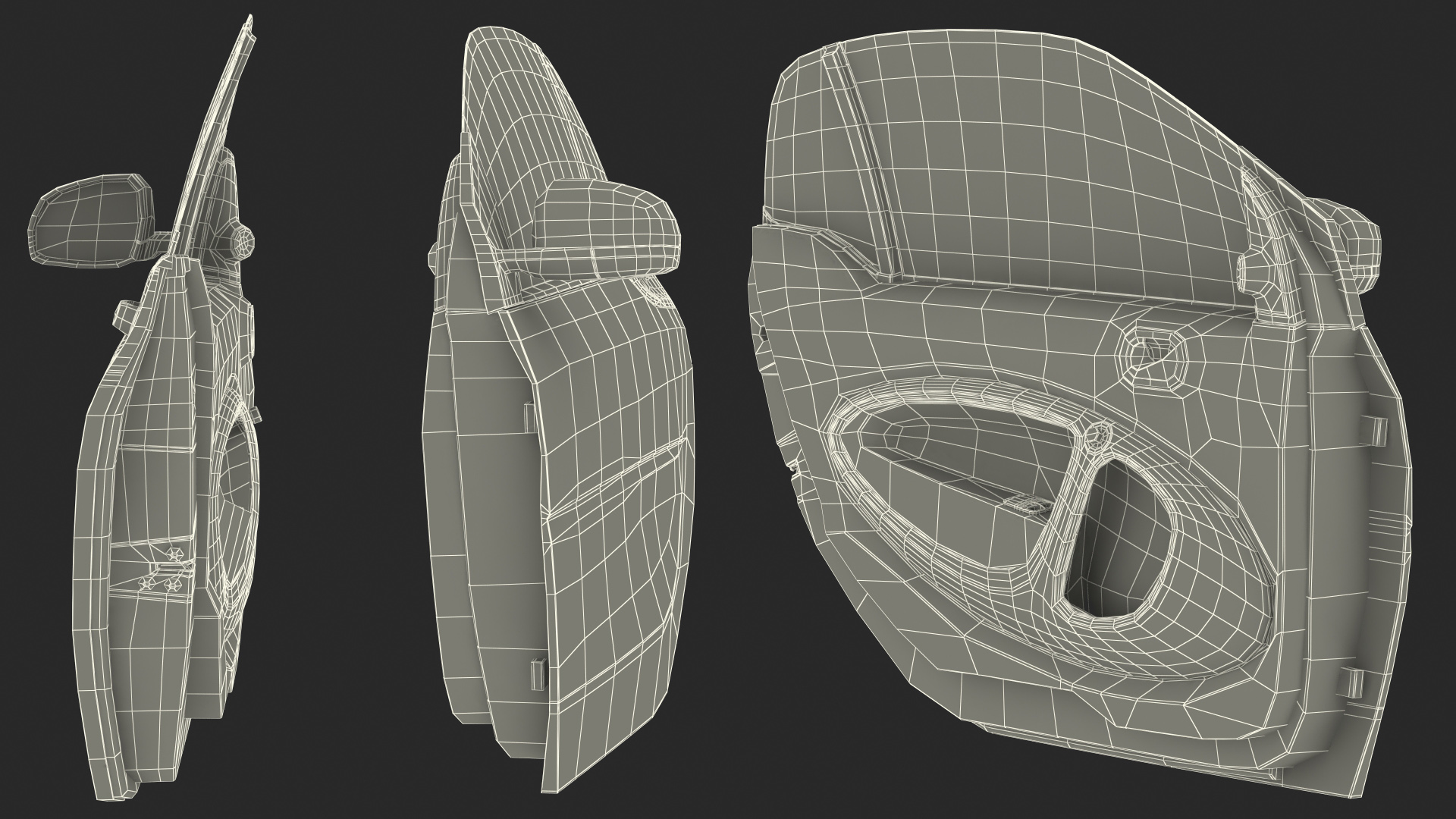 3D model Smart EQ Fortwo Door