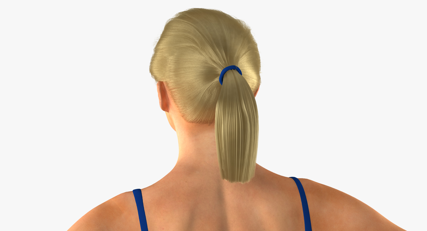 Female Figure Skater 2 Pose 2 3D model