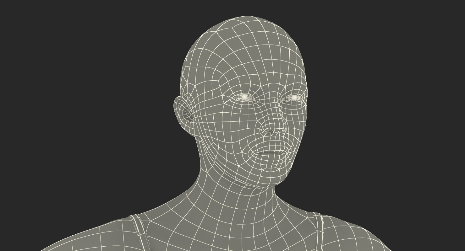 Female Figure Skater 2 Pose 2 3D model