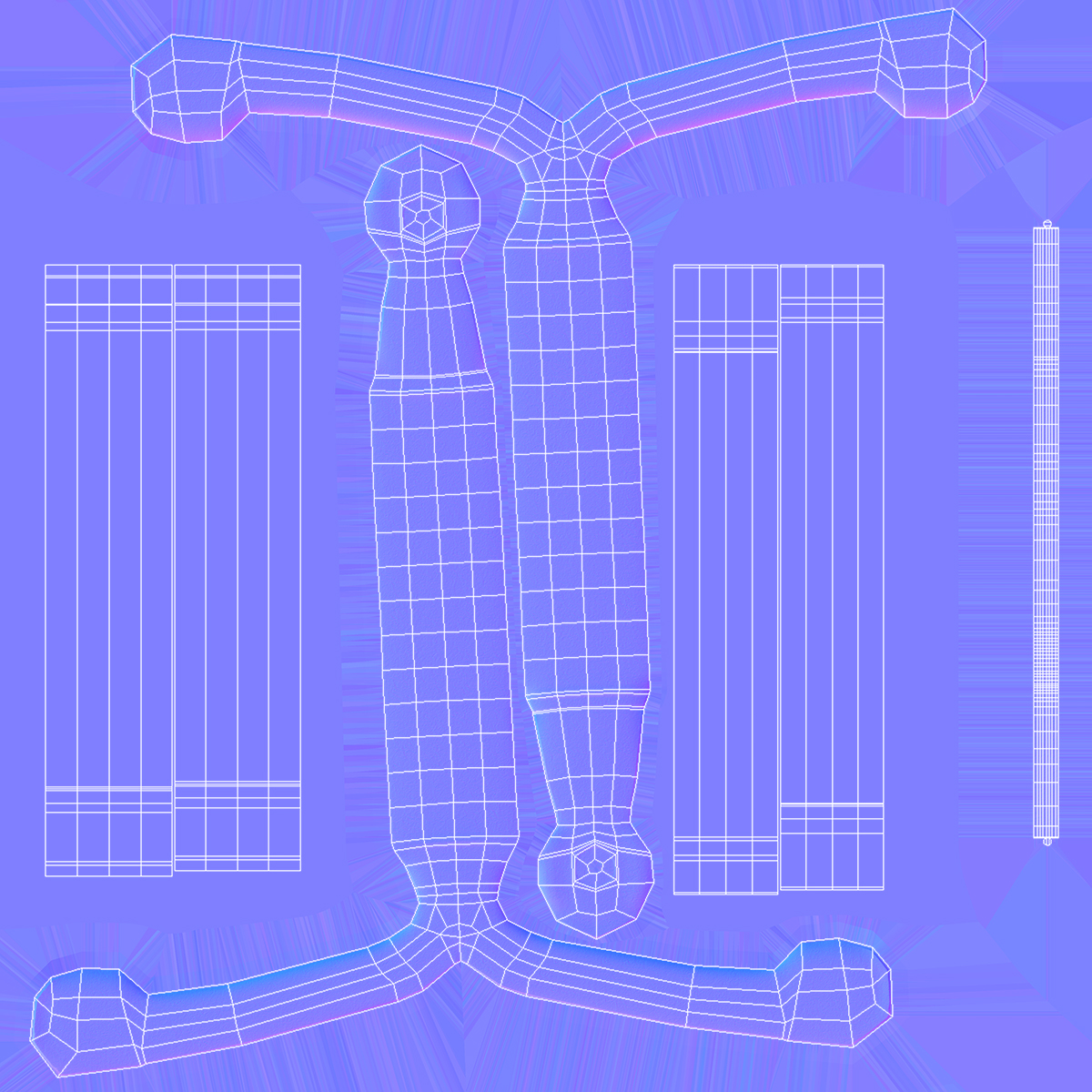 3D Intrauterine Contraceptive Device model