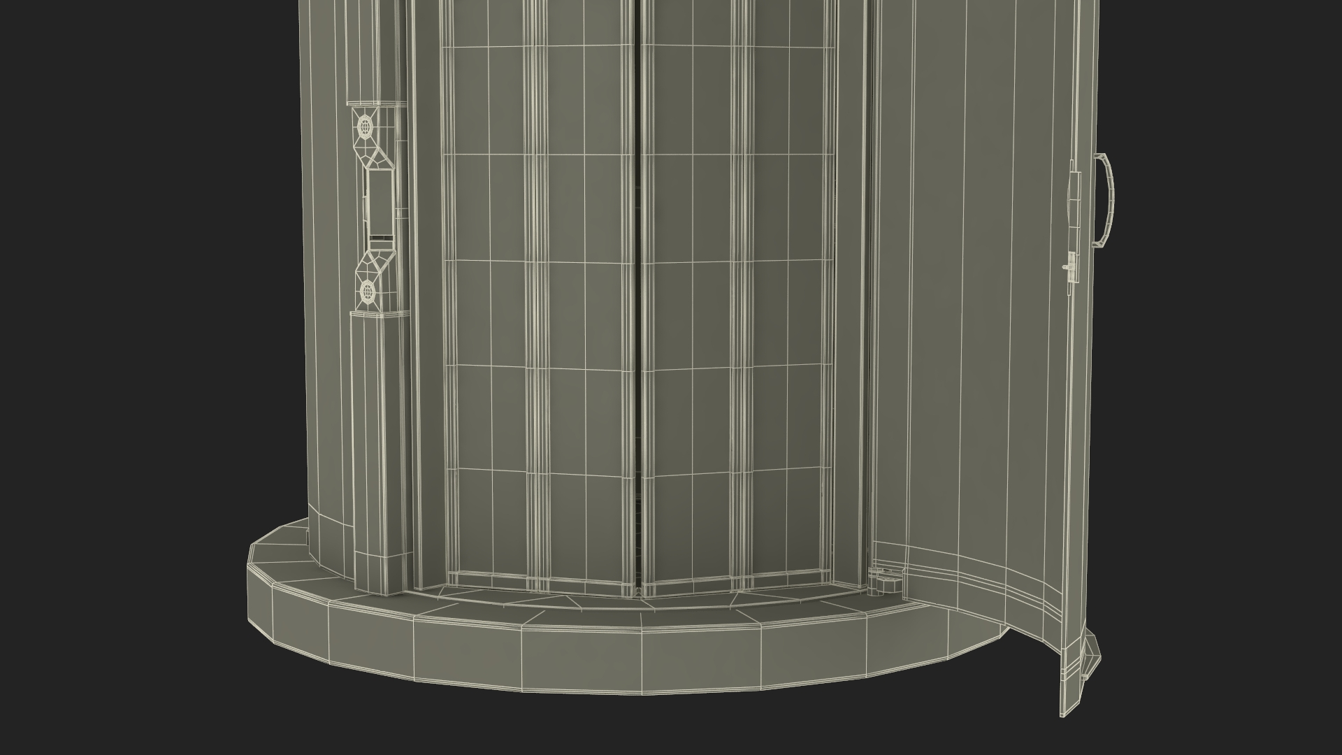 3D Vuelift 360 Glass Elevator Blue