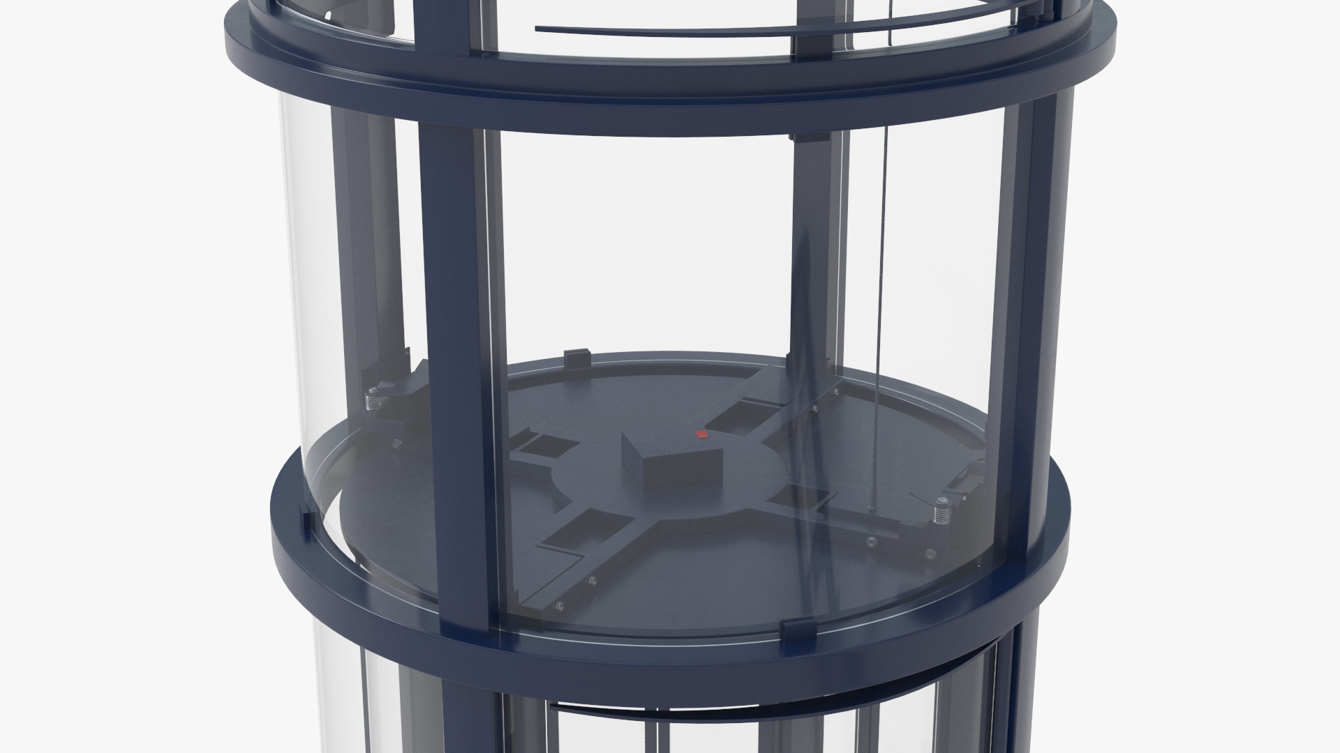 3D Vuelift 360 Glass Elevator Blue