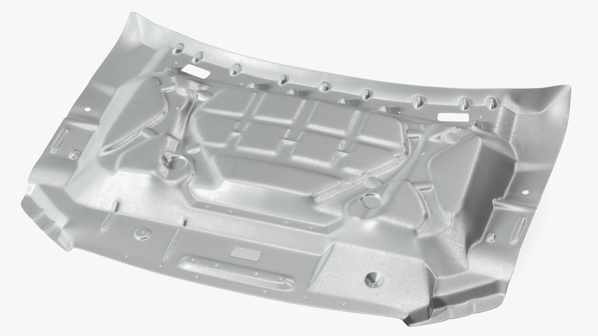 3D model Pickup Truck Hood Disassembled
