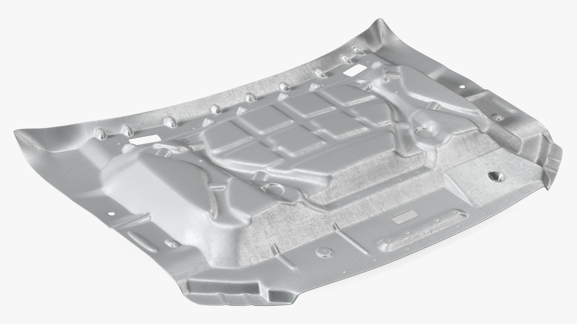3D model Pickup Truck Hood Disassembled