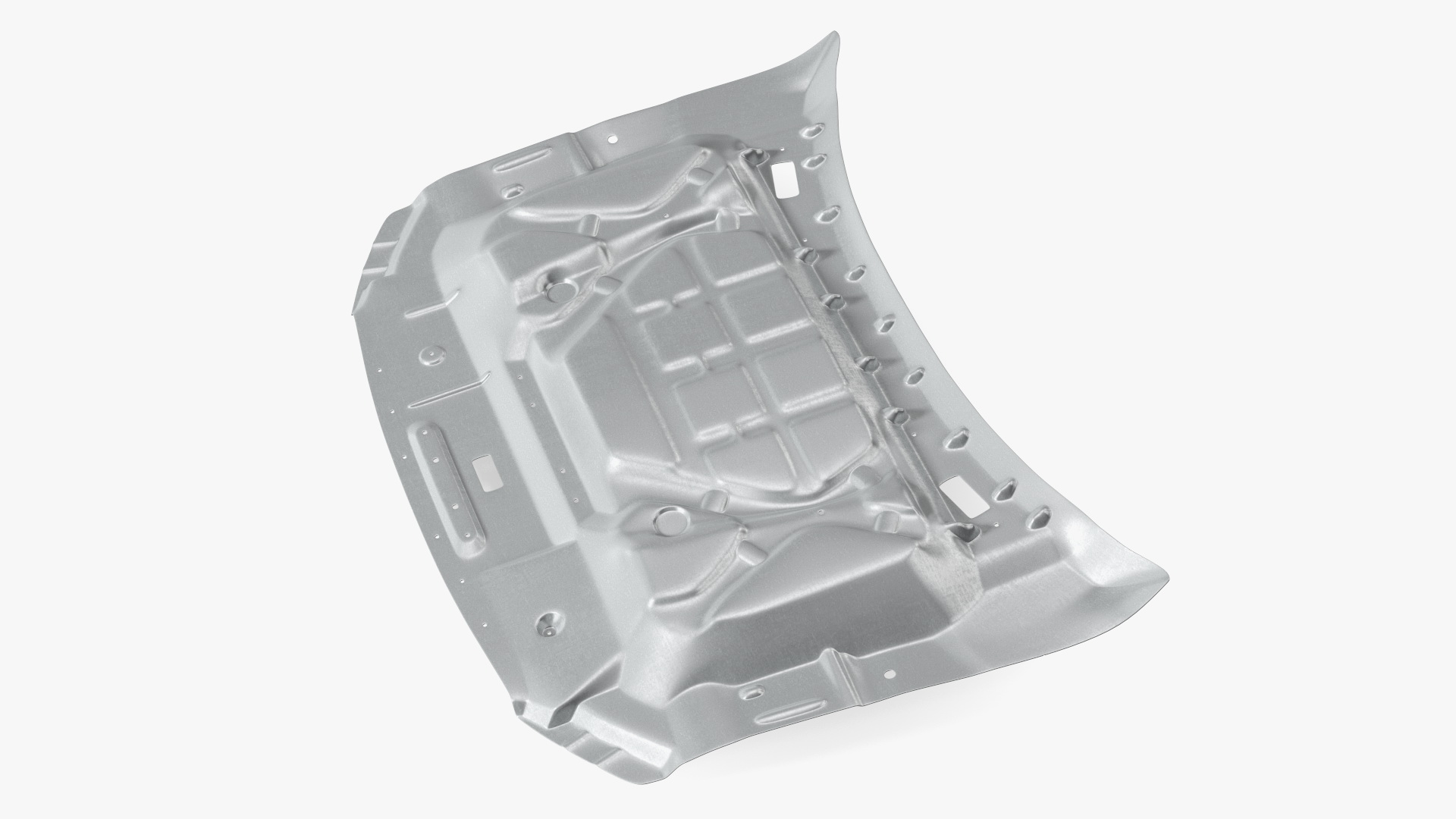 3D model Pickup Truck Hood Disassembled