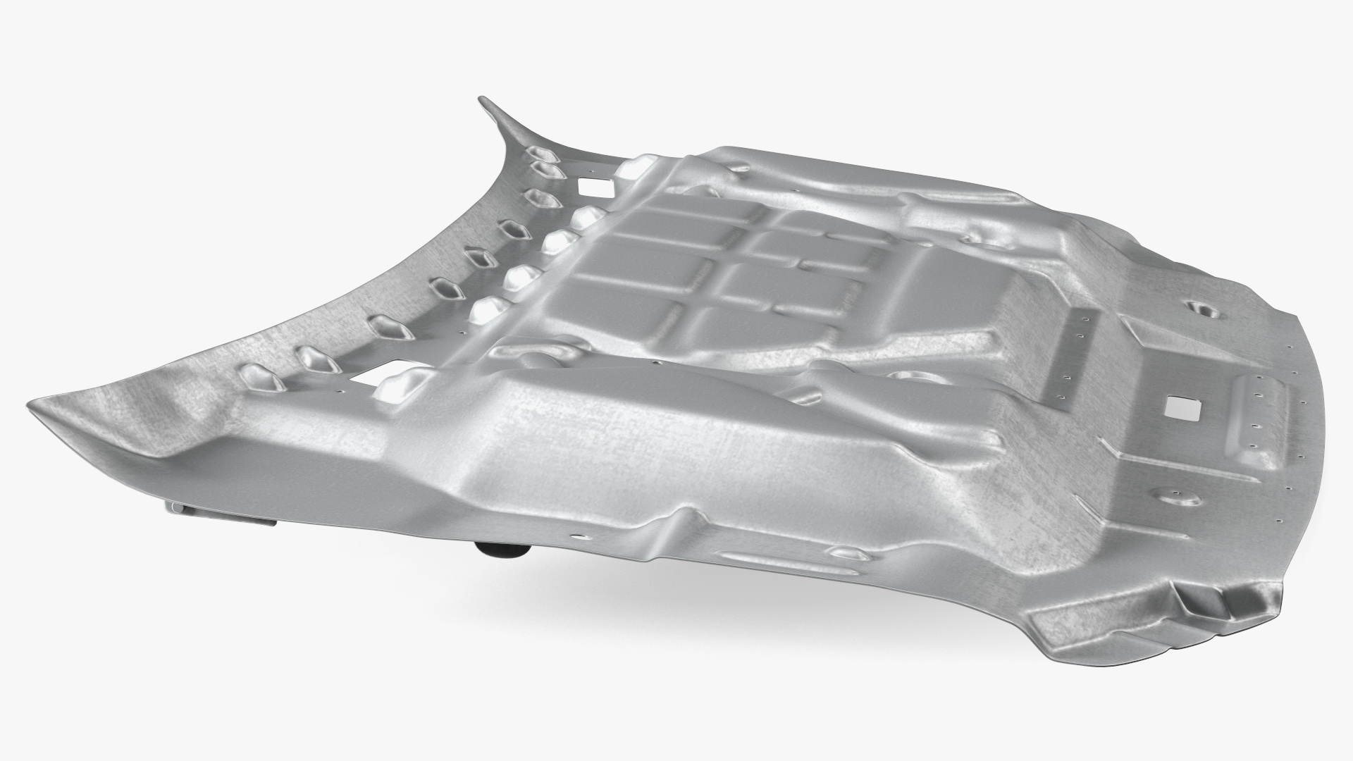 3D model Pickup Truck Hood Disassembled