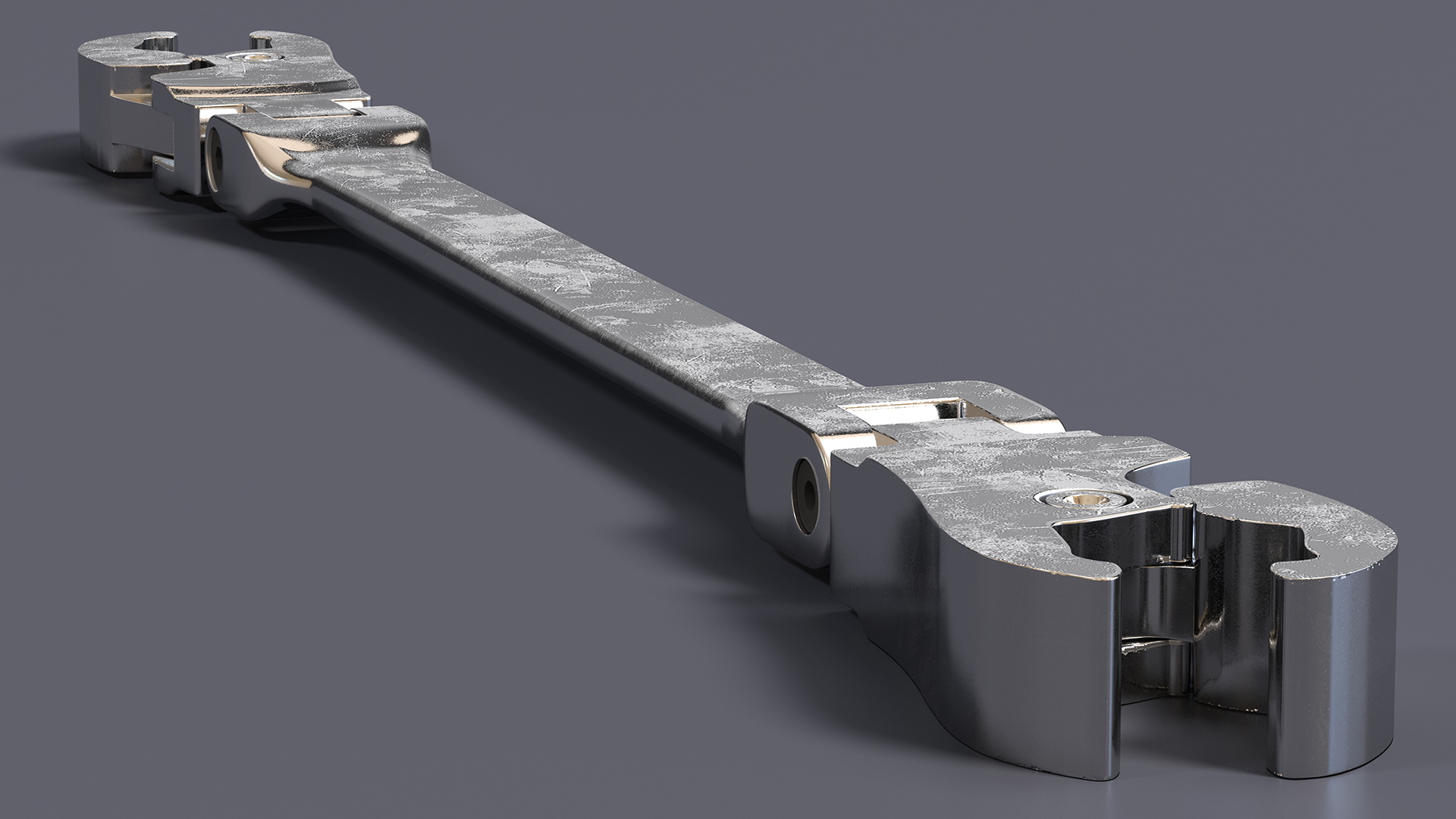 Steel Flex Flare Nut Wrench 16mm 18mm 3D