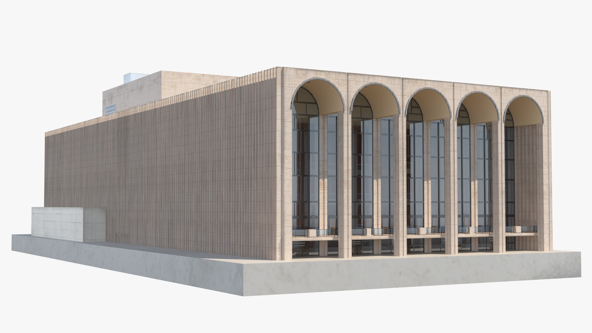 Metropolitan Opera House 3D model