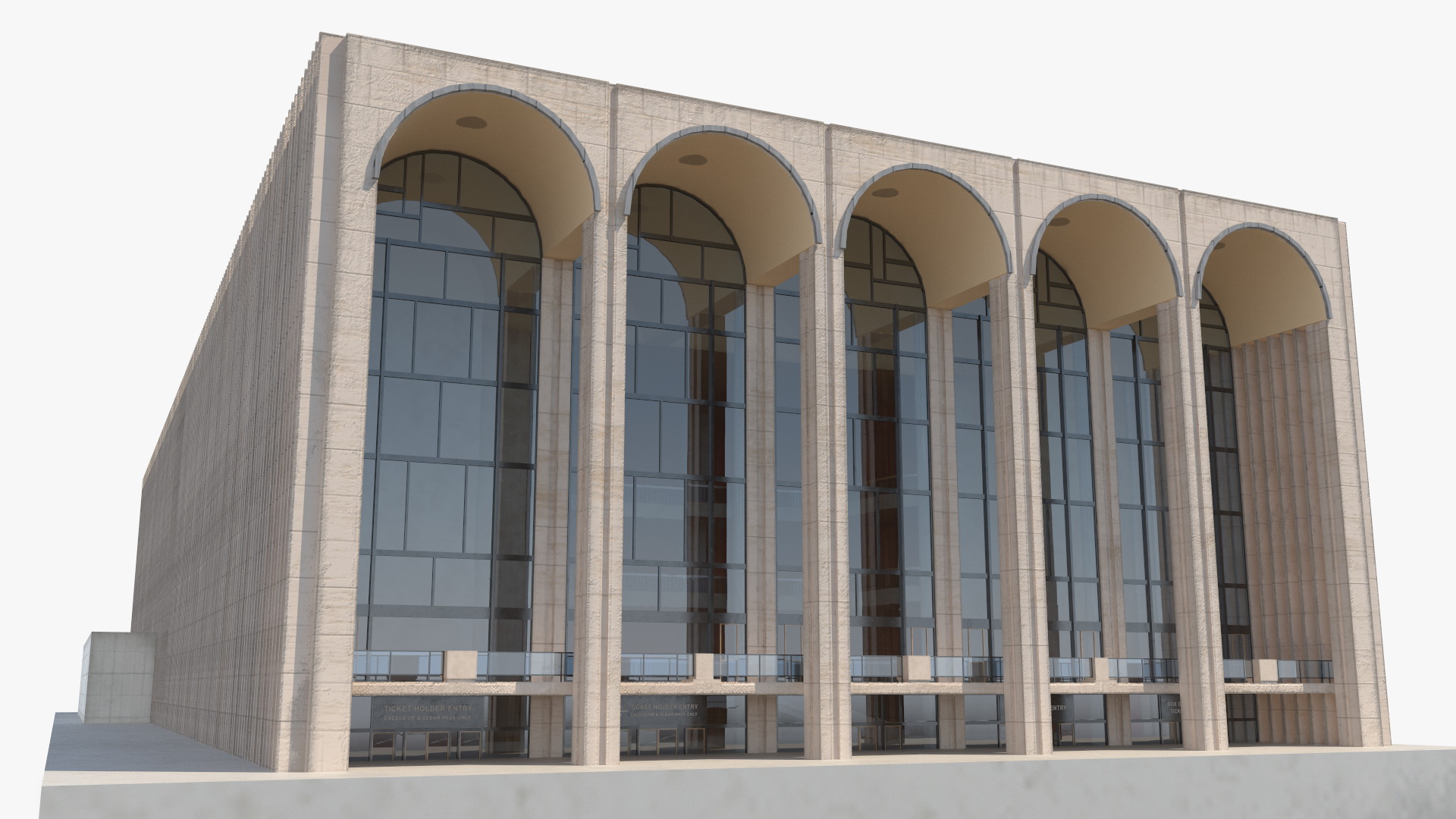 Metropolitan Opera House 3D model