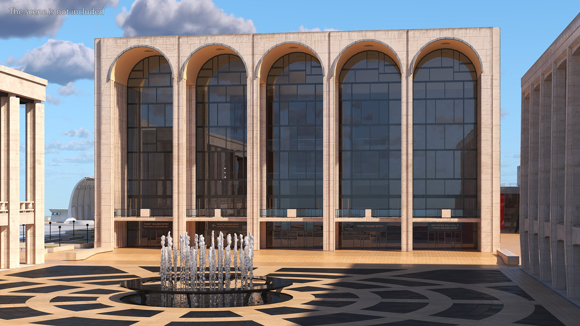 Metropolitan Opera House 3D model