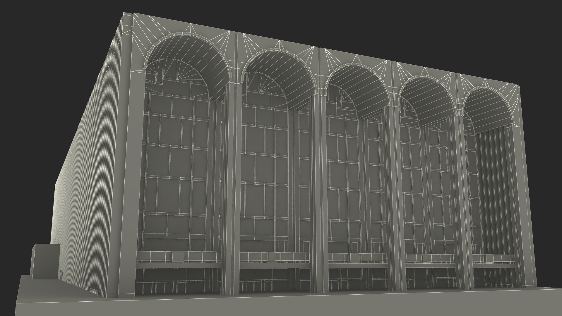 Metropolitan Opera House 3D model