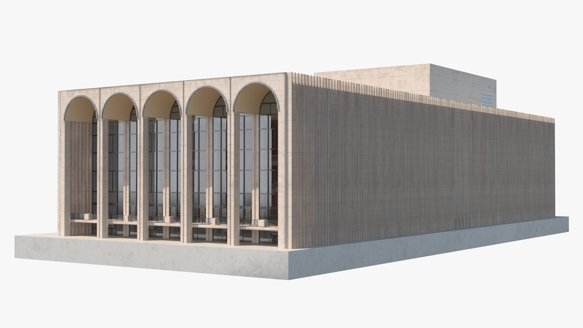 Metropolitan Opera House 3D model