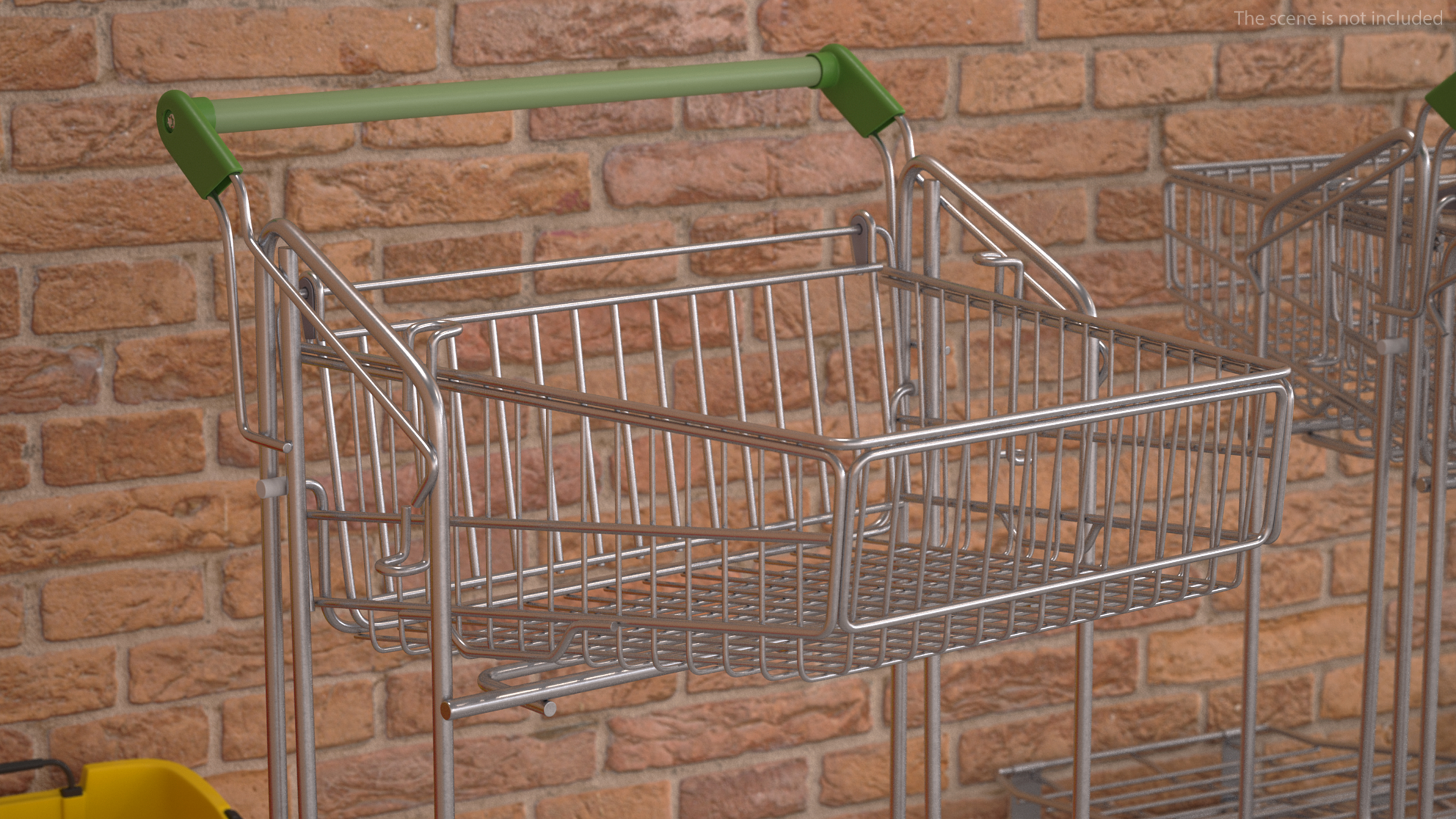 Small Garden Centre Trolley 3D