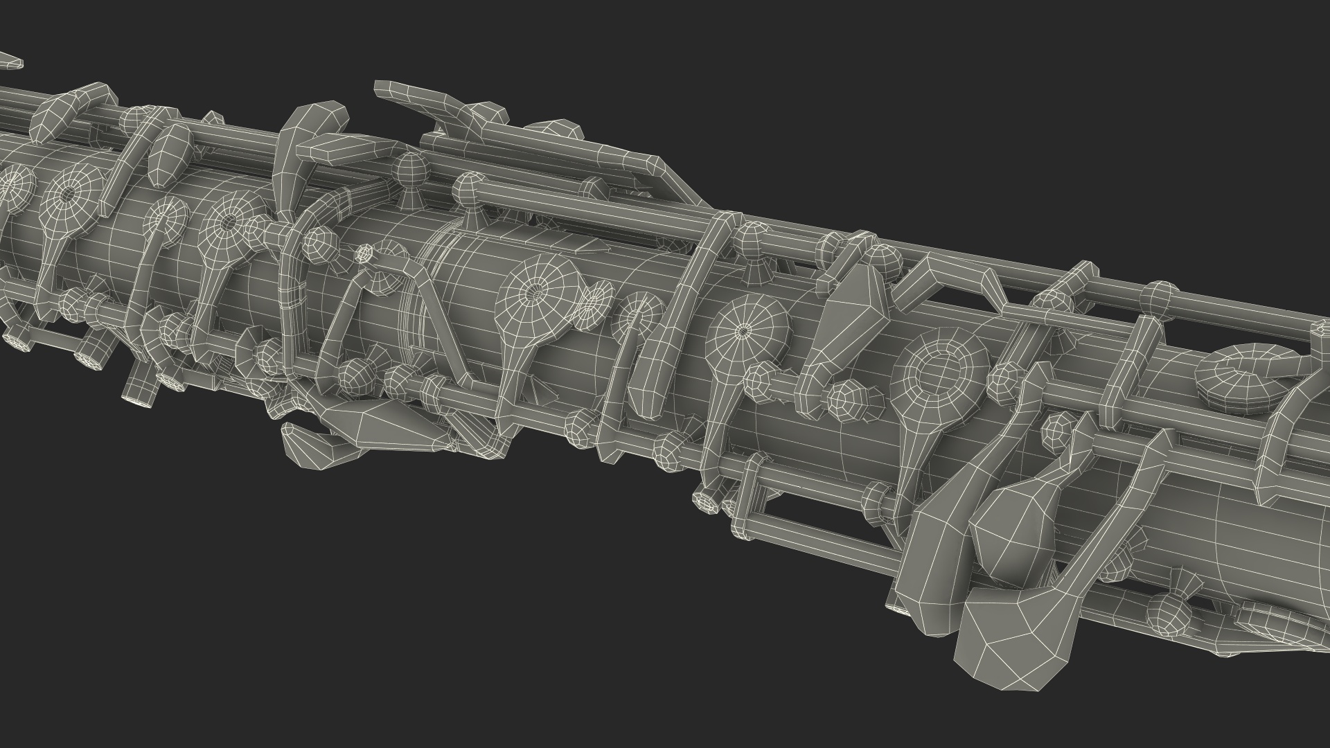 Woodwind Instrument Oboe 3D model