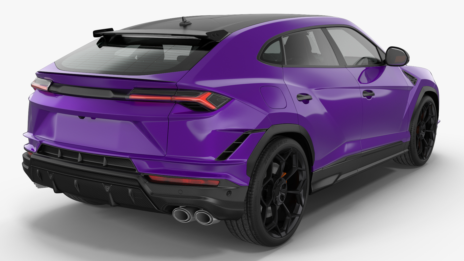 3D Super Luxury SUV Lights ON