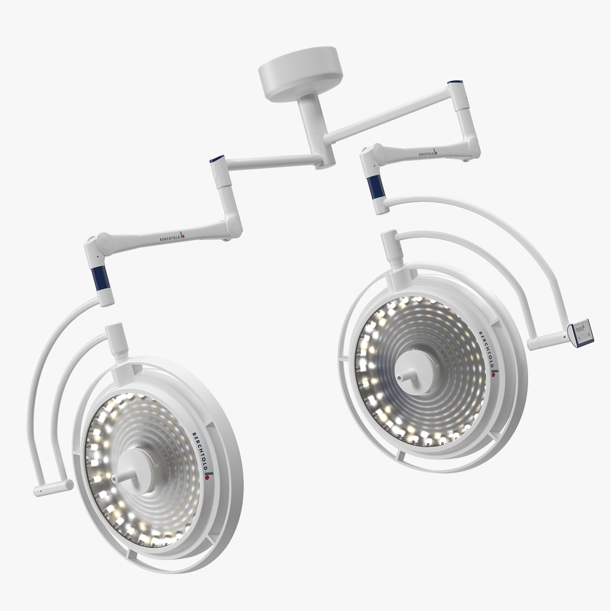 Berchtold Chromophare Ceiling Mount Surgical Lighting System, view 7