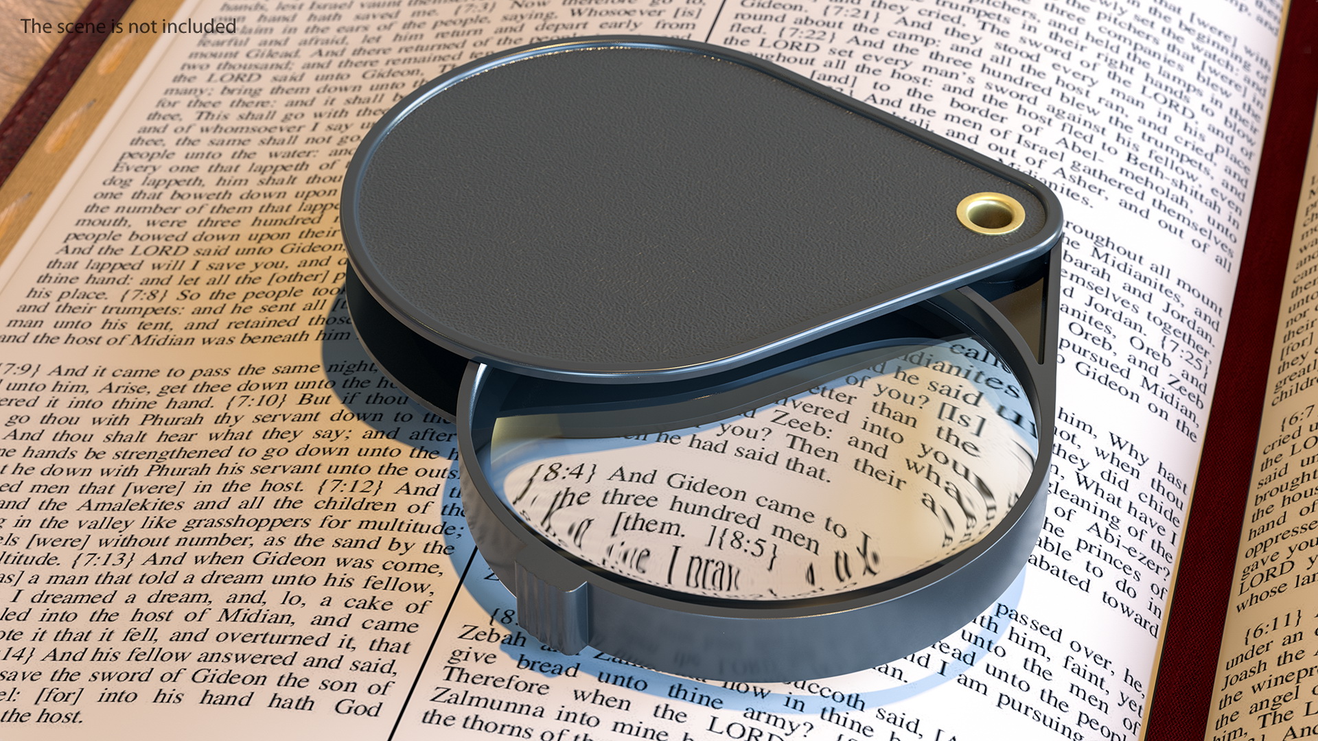3D Folding Pocket Magnifying Glass