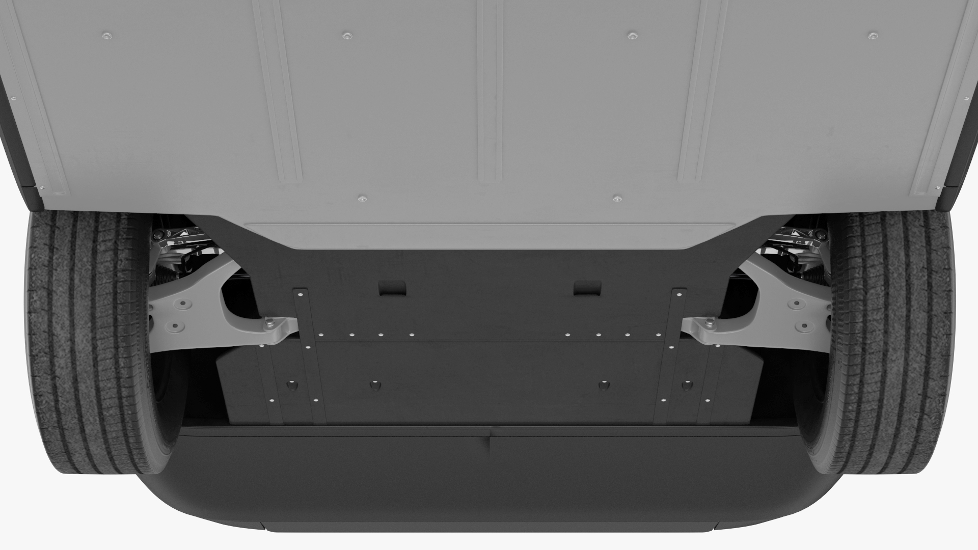 Amazon Electric Delivery Van Simple Interior 3D model