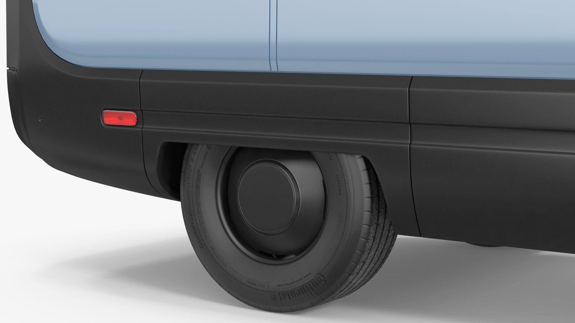 Amazon Electric Delivery Van Simple Interior 3D model