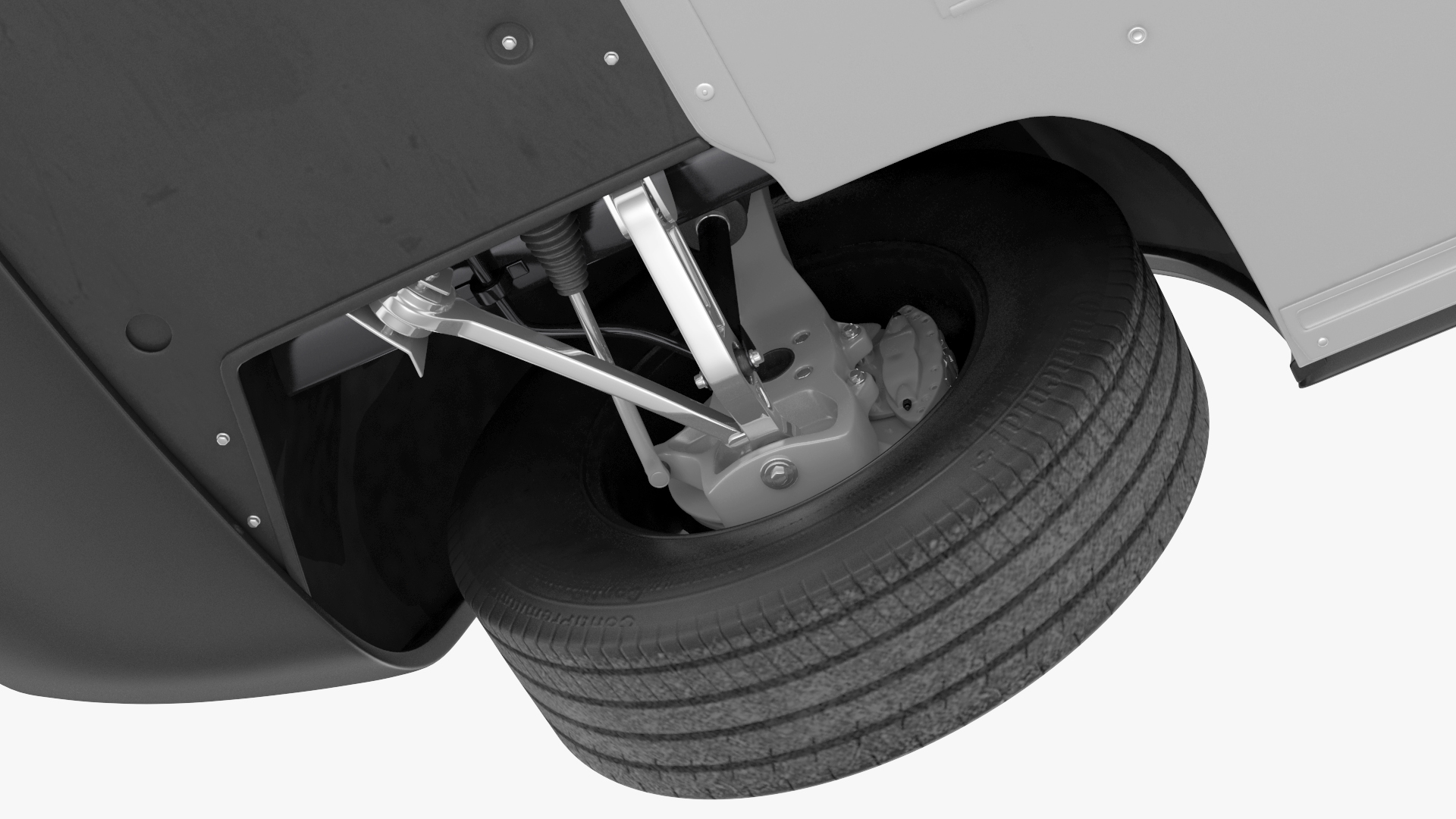 Amazon Electric Delivery Van Simple Interior 3D model