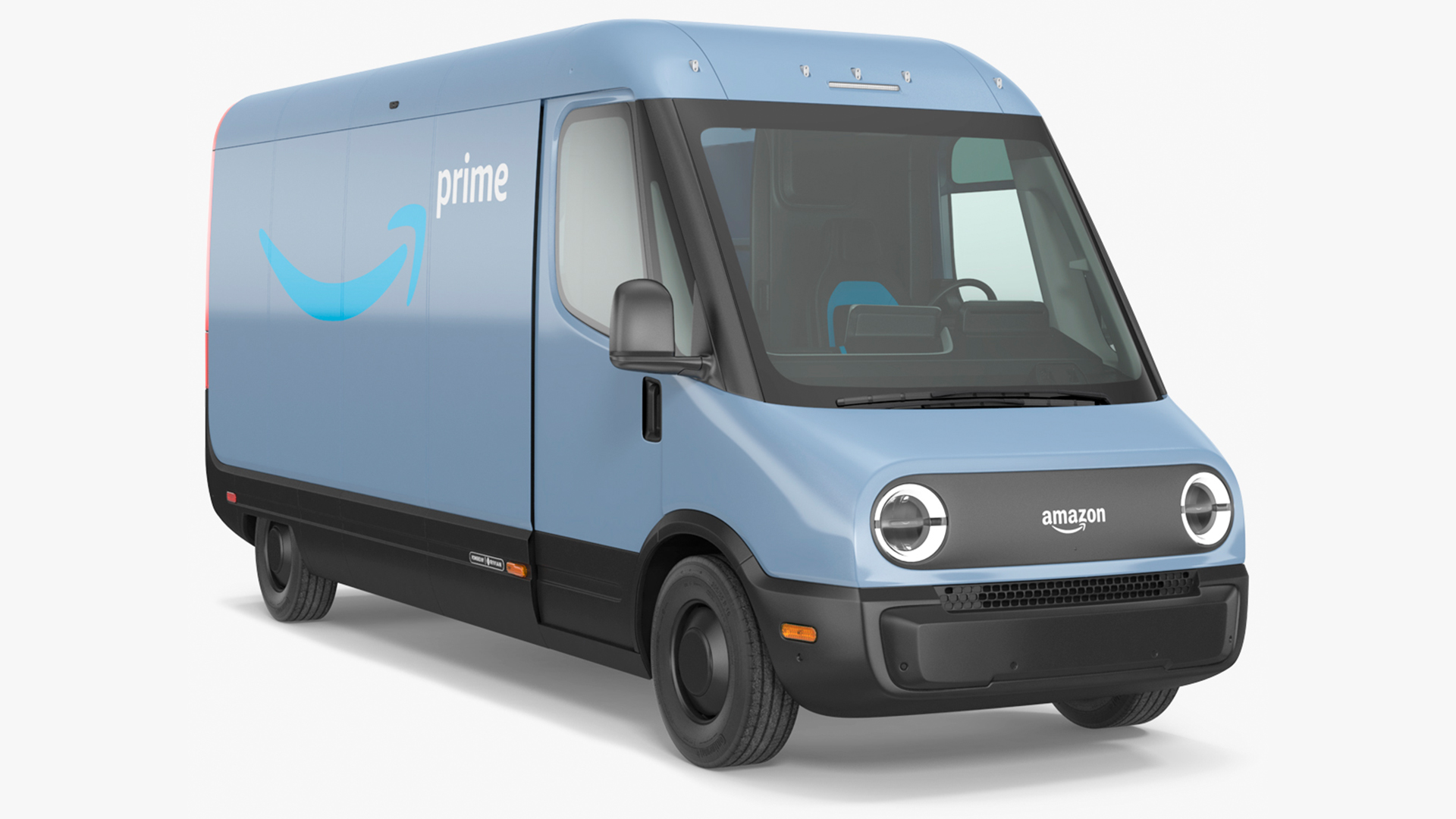 Amazon Electric Delivery Van Simple Interior 3D model