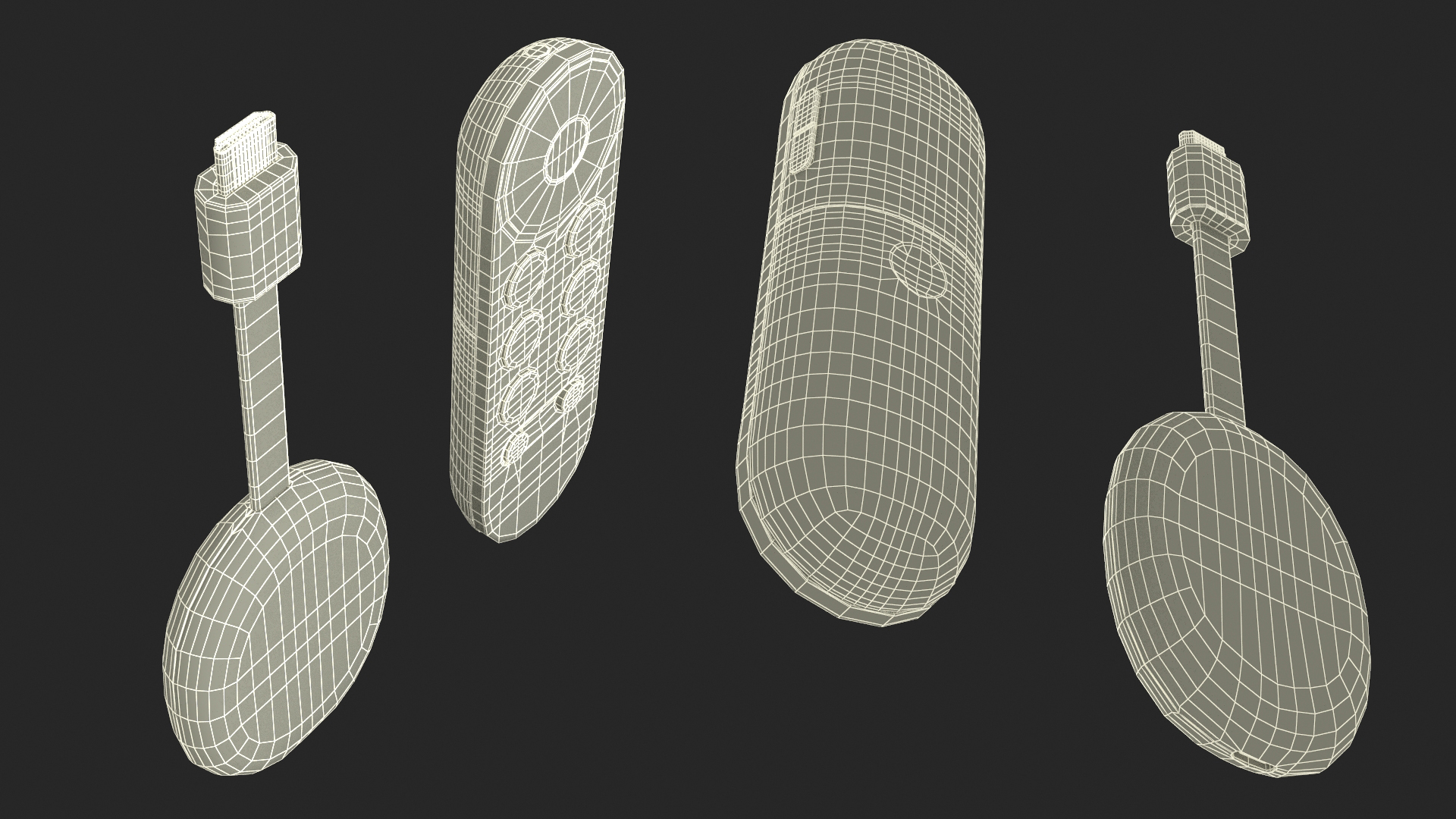 3D model Chromecast with Google TV