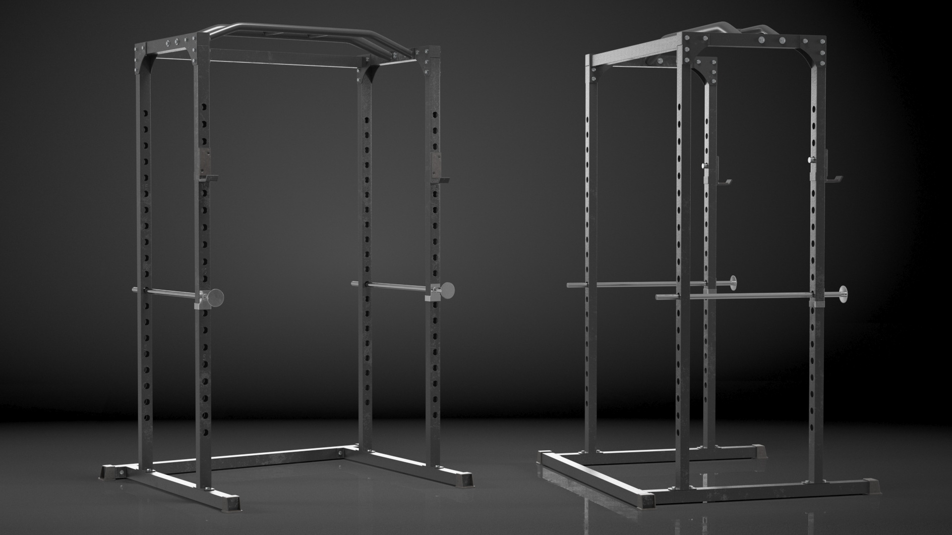 3D Power Cage Black