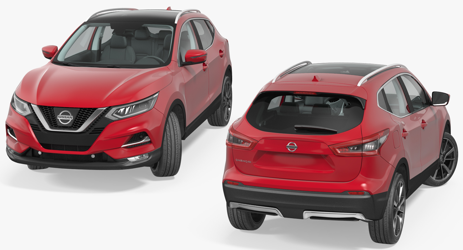 Nissan Qashqai 2017 3D model