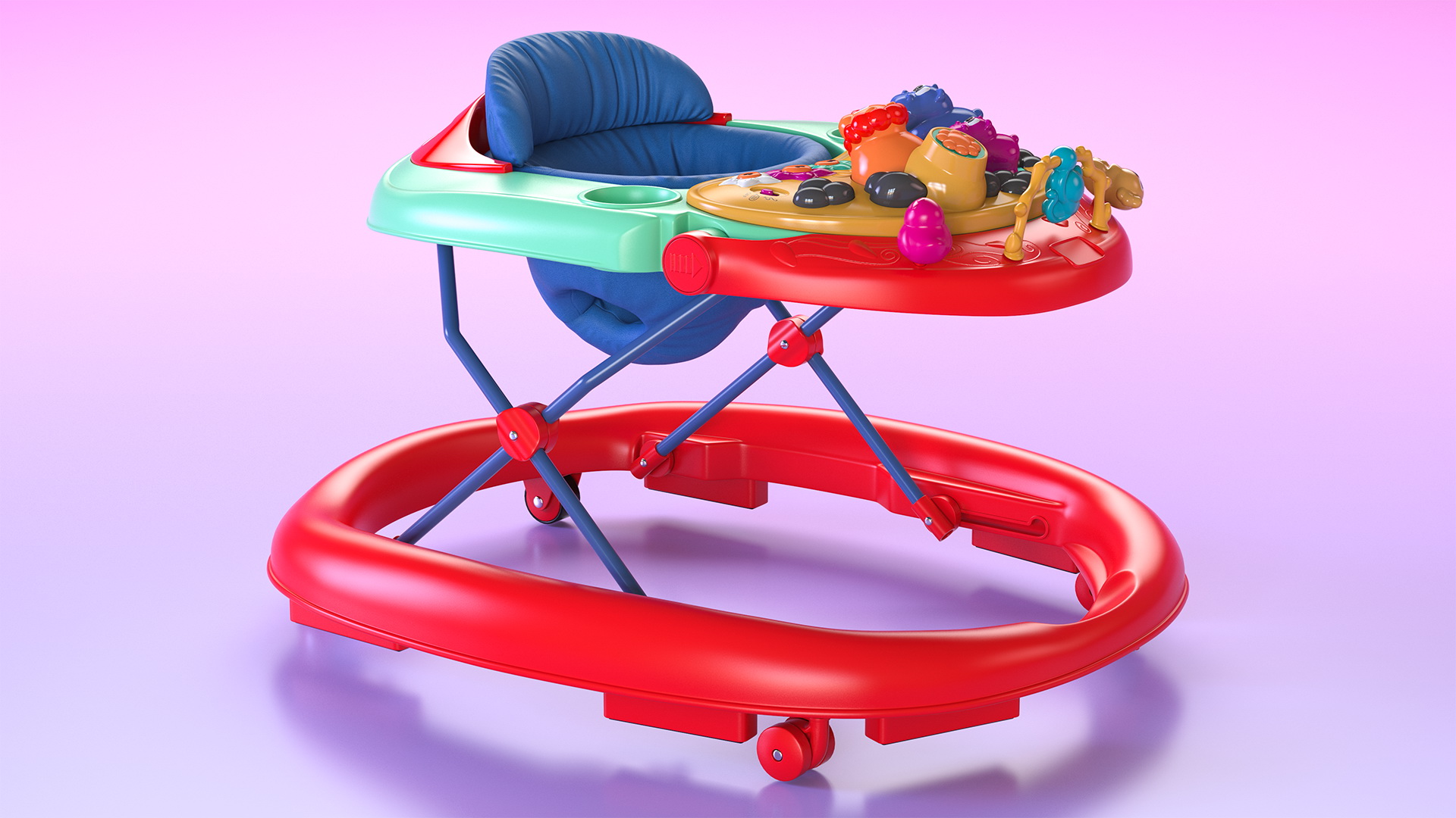 Baby Walker Generic 3D model
