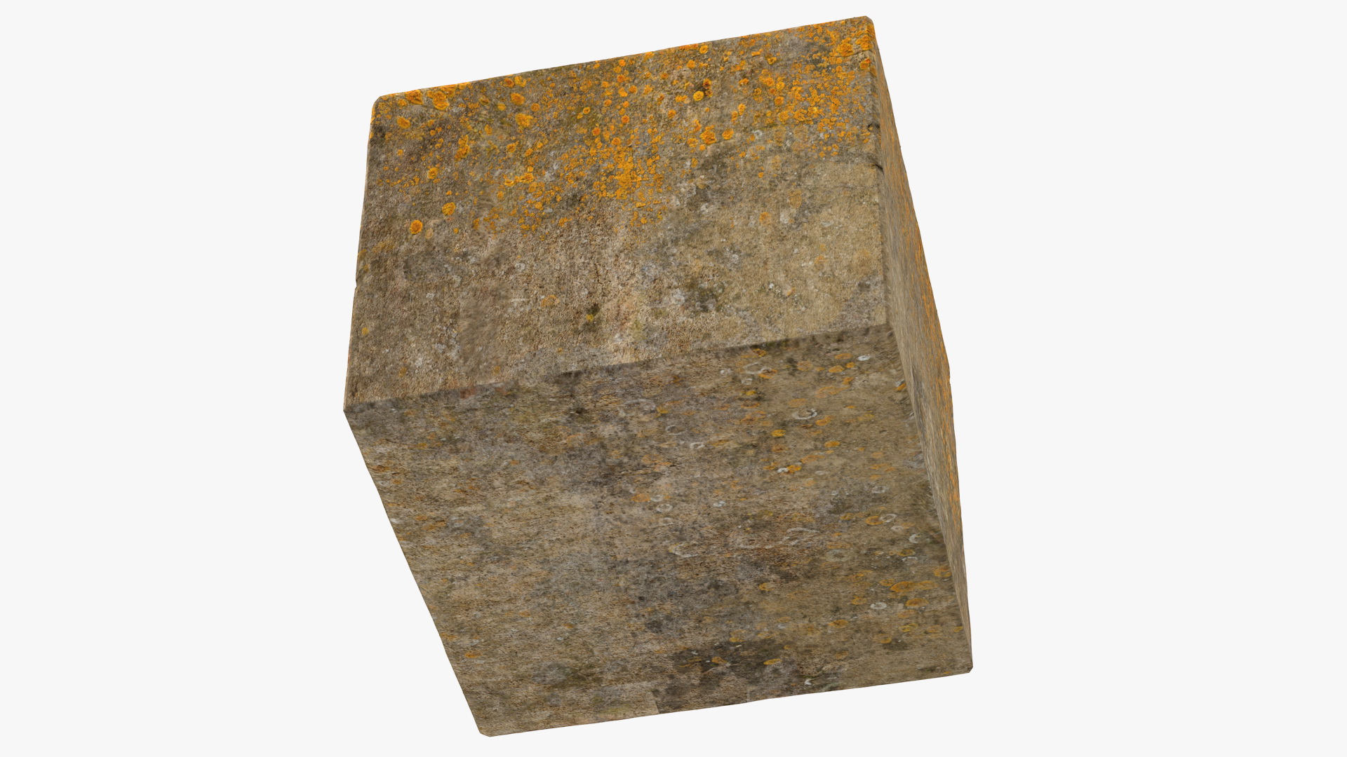 3D Concrete Anti Tank Obstacle Old