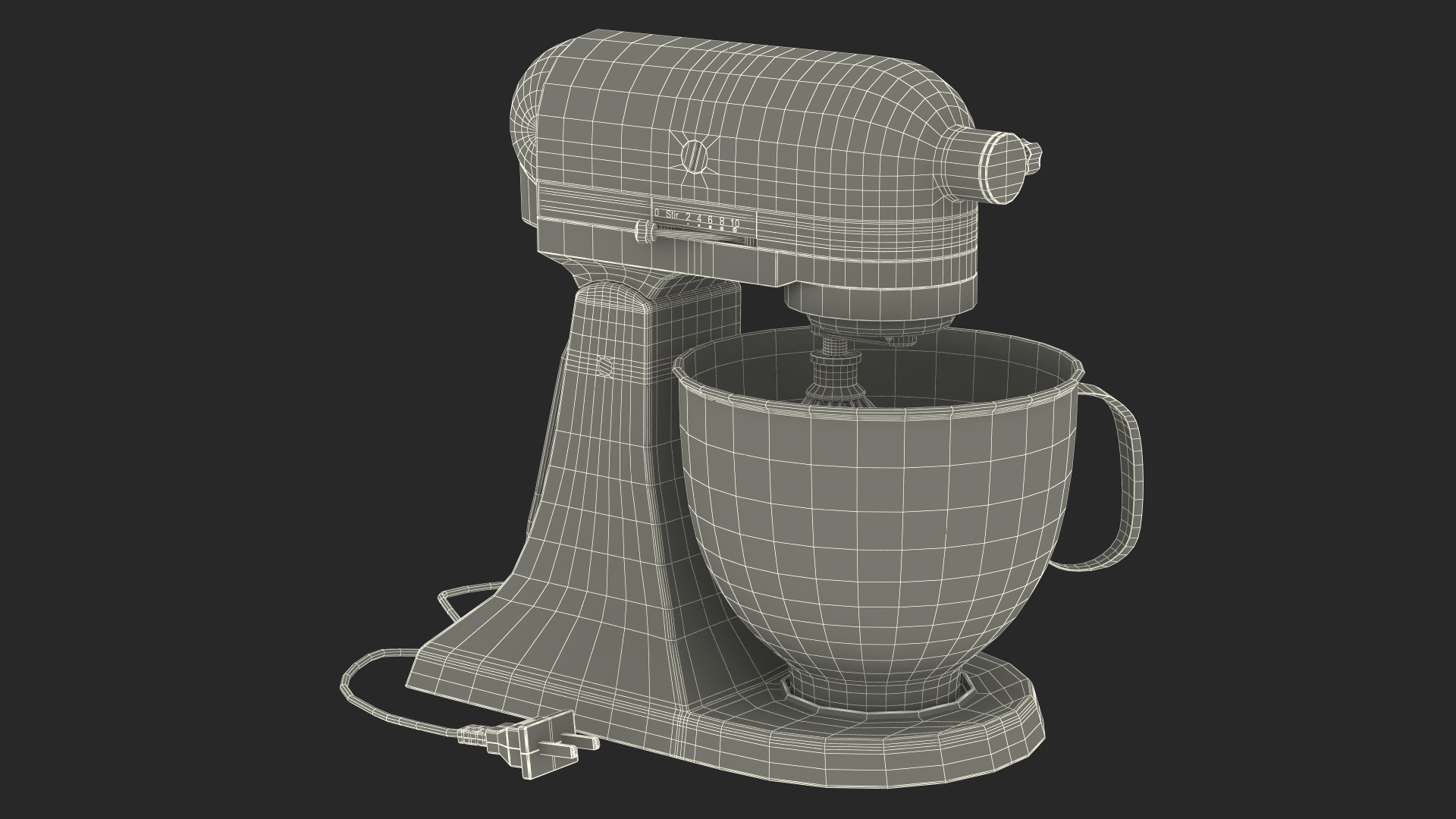 3D model Classic Stand Mixer KitchenAid