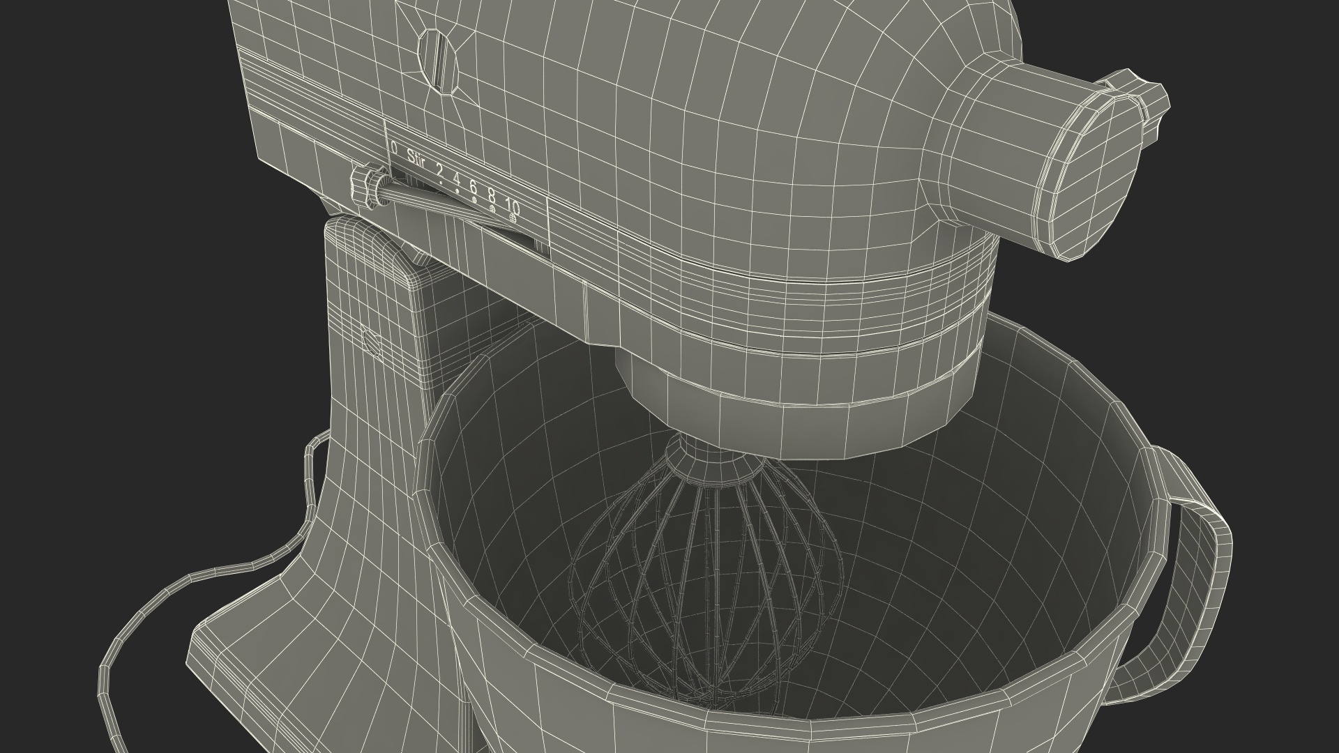 3D model Classic Stand Mixer KitchenAid