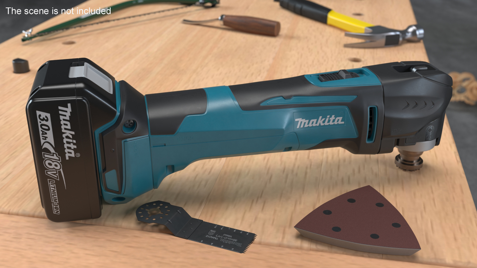 3D Makita Cordless Multi Tool