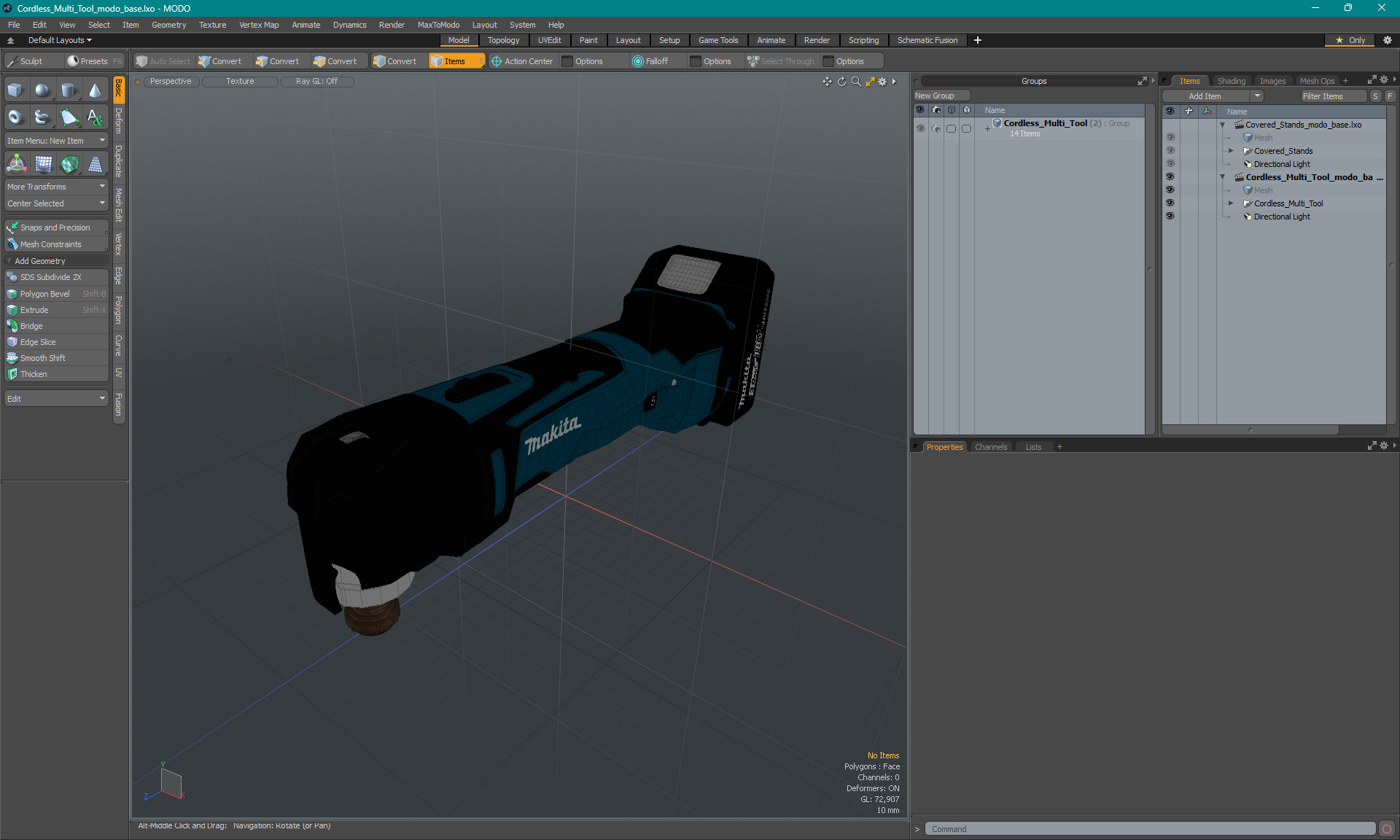 3D Makita Cordless Multi Tool