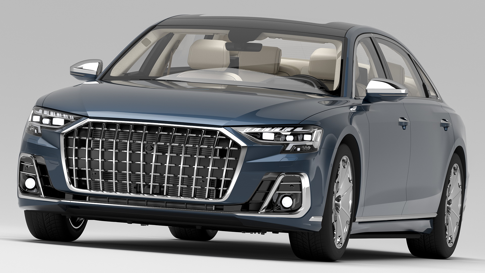 3D Ultra Luxury Sedan model