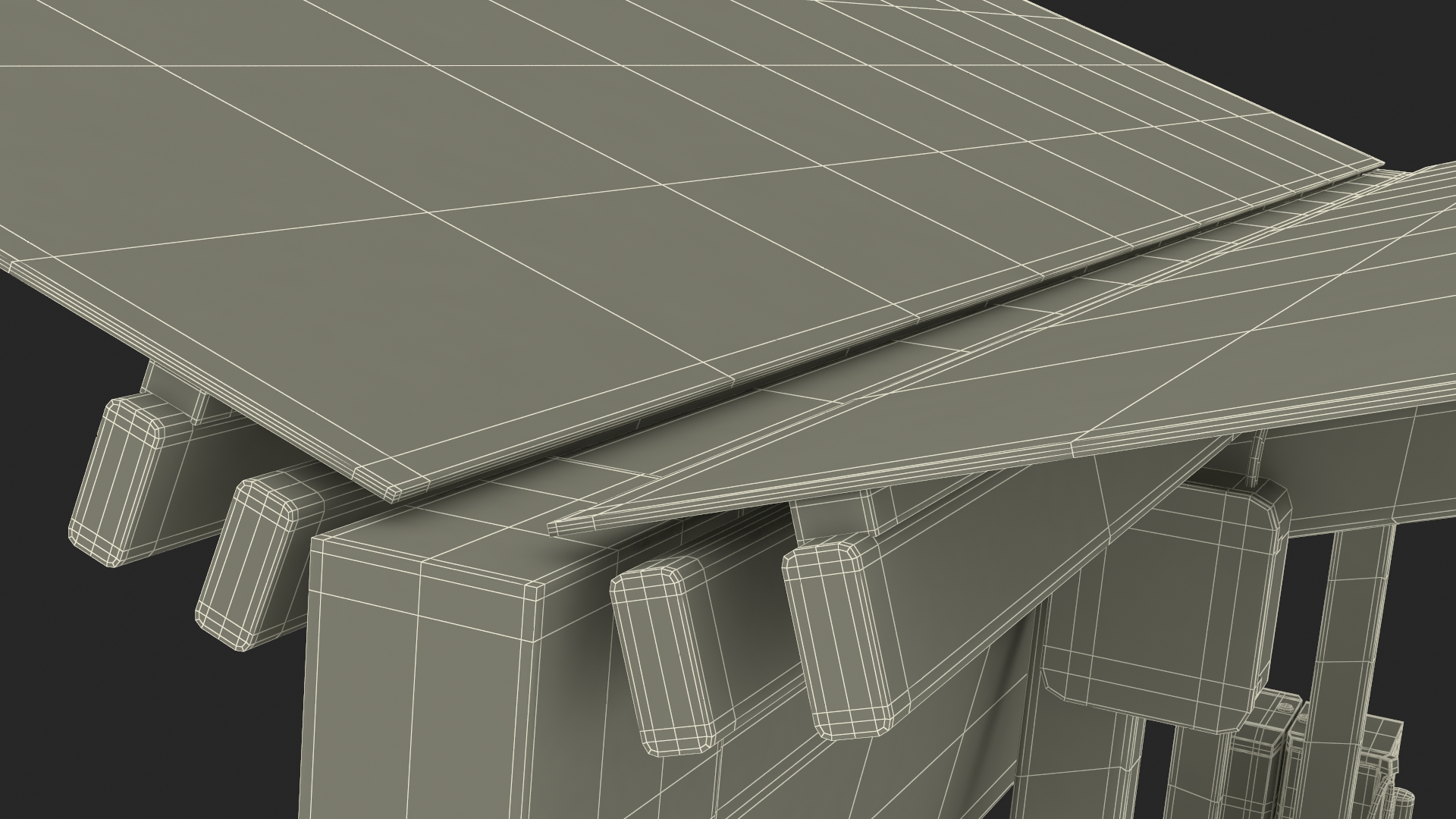 Lucid Electric Cars on EVgo Fast Charging Station 3D model