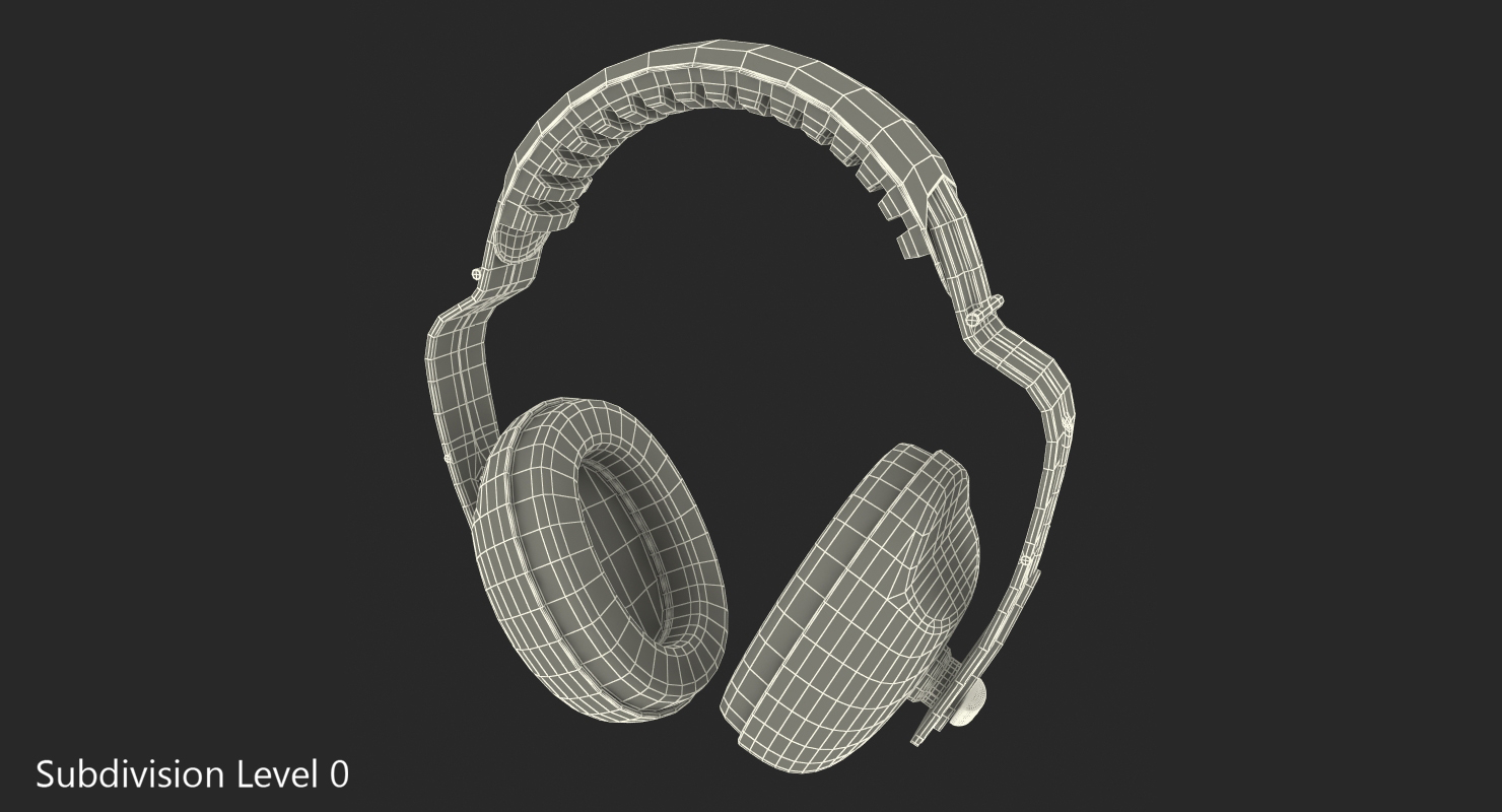3D model Protective Headphones For Work