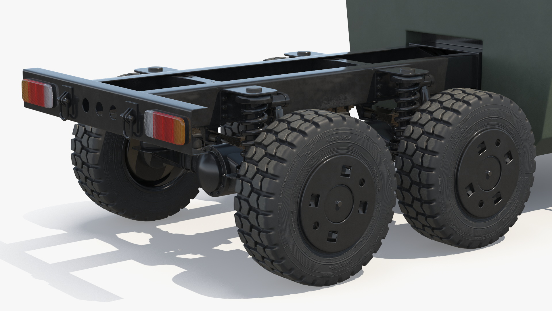 Heavy Duty Military Transport Truck Frame Chassis - view 2