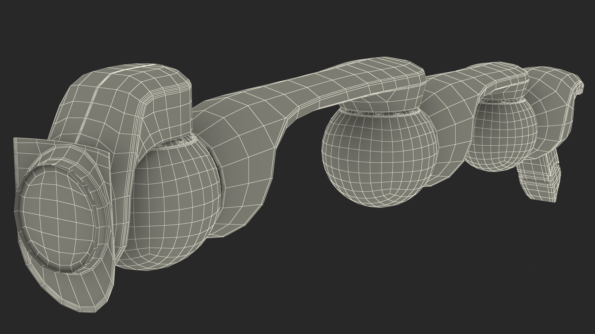 3D Robotic Arm Rigged model