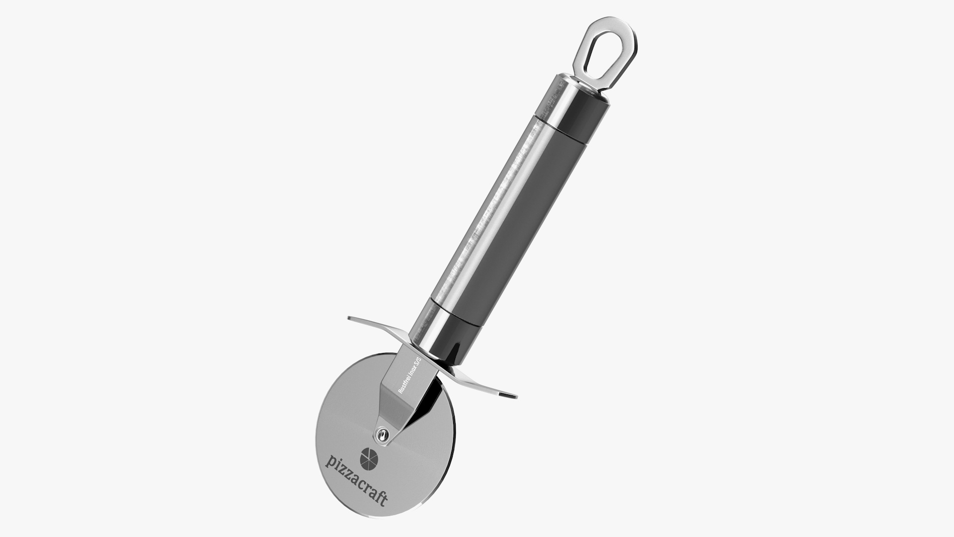 Rostfrei Rolling Pizza Cutter 3D model