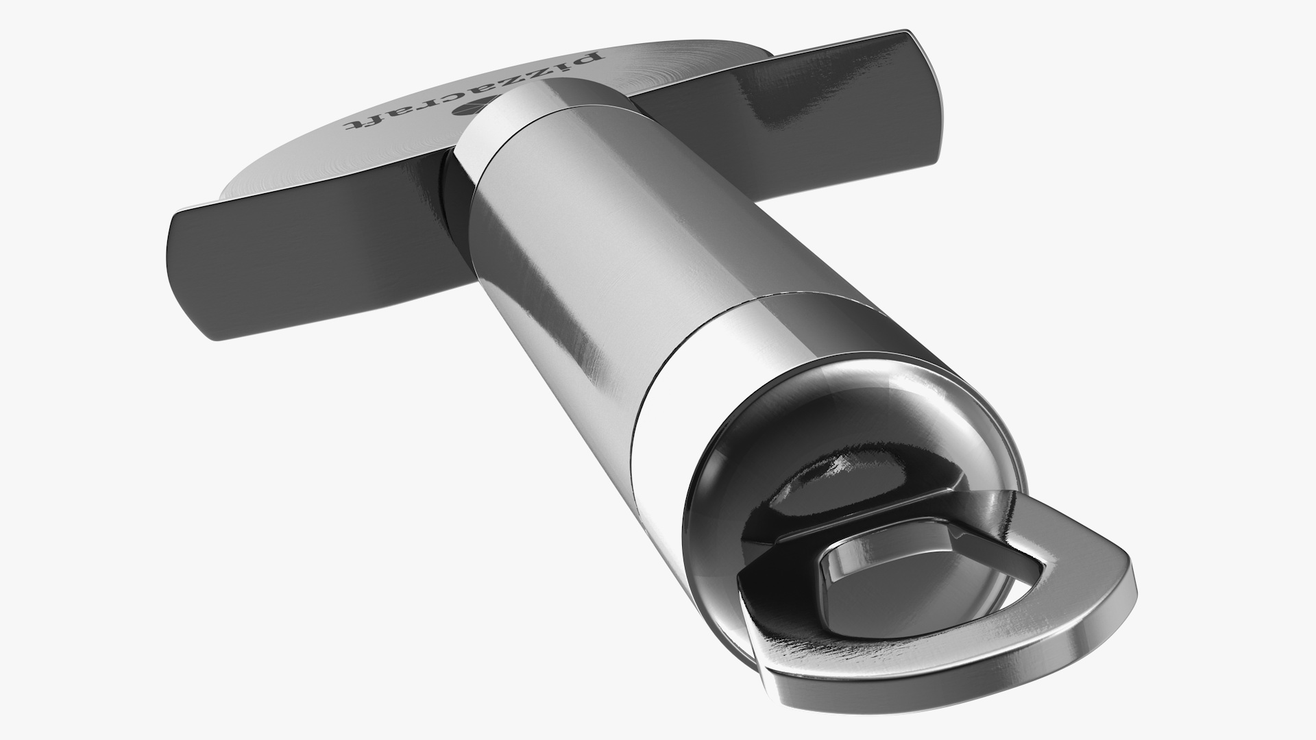 Rostfrei Rolling Pizza Cutter 3D model