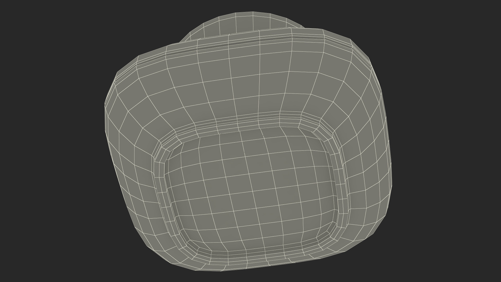 3D model Sagaform Single Herb Pot White